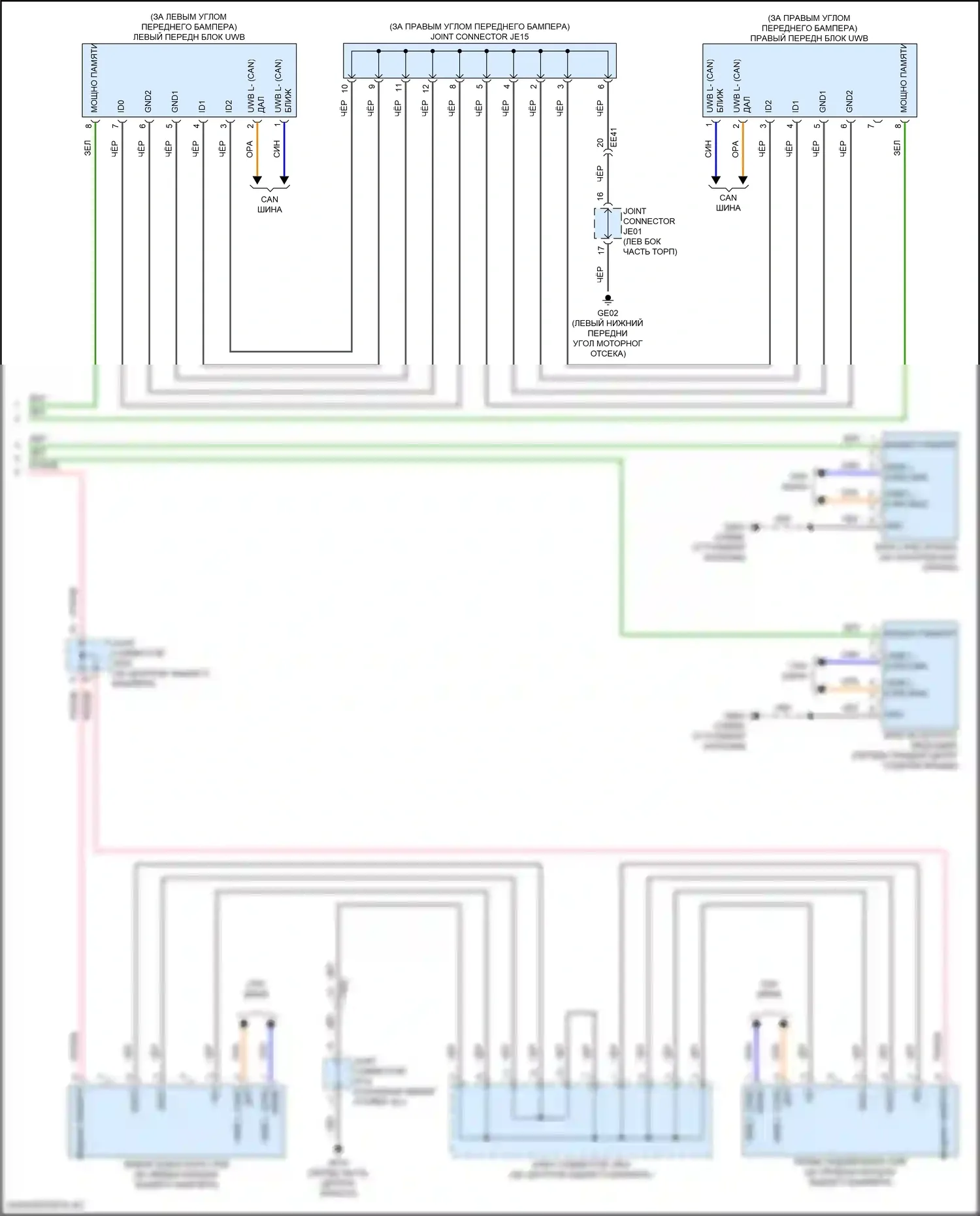 Sorento Kia IV рестайлинг (2023-2024): Электросхема с защитой от взлома, за исключением гибридной (4 из 4) 