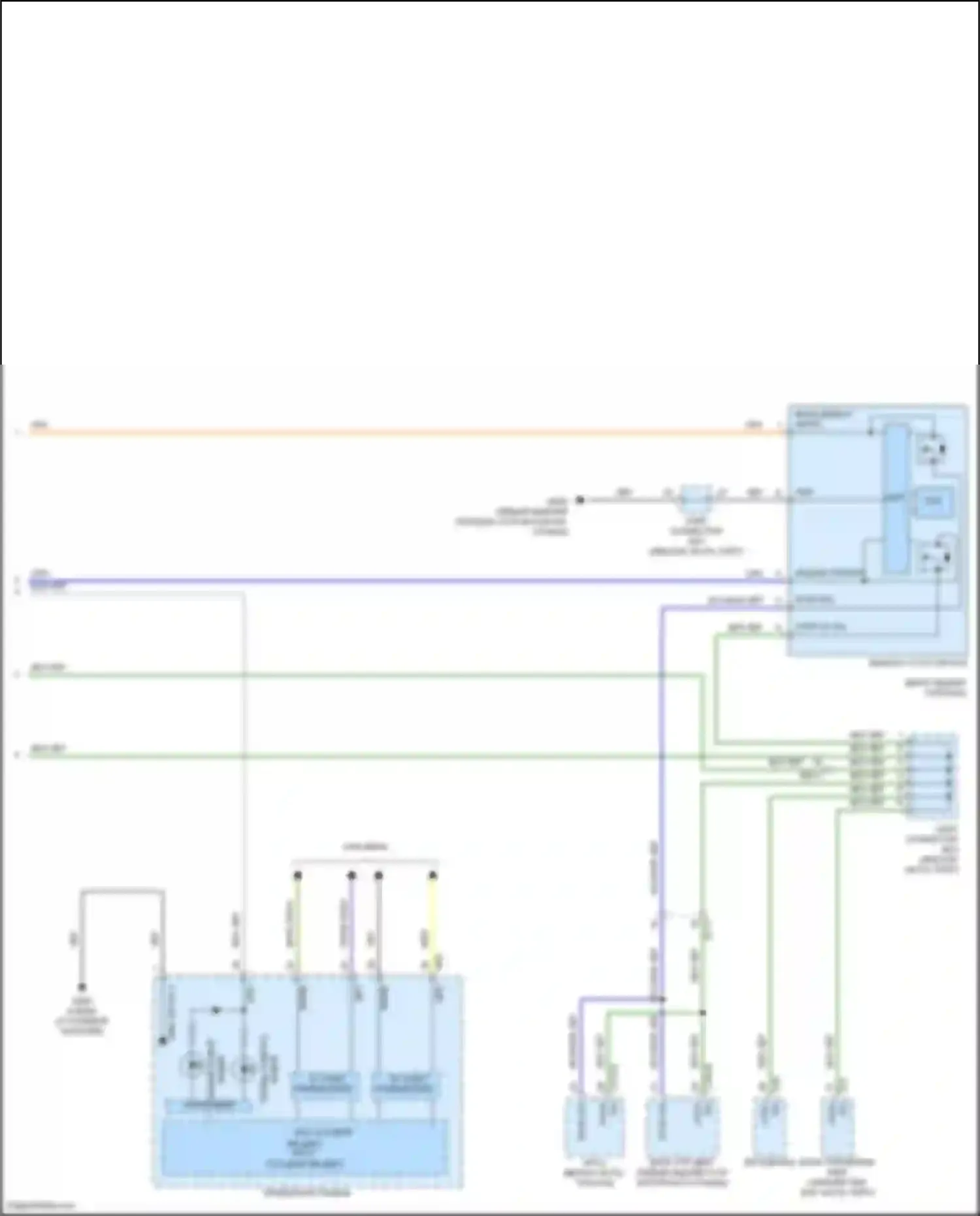 Sorento Kia IV (2020-2024): Электросхема фар и фонарей, гибридная (4 из 4) 