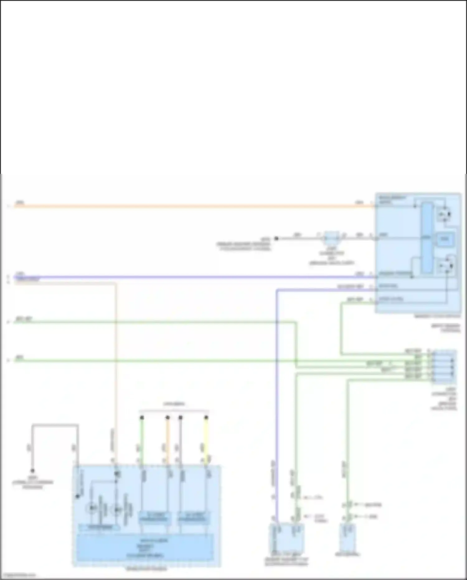 Sorento Kia IV (2020-2024): Электросхема фар и фонарей, за исключением гибридных (4 из 4) 