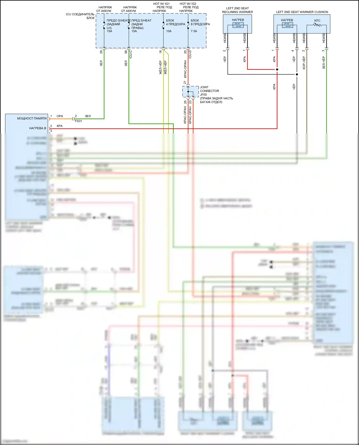 Sorento Kia IV (2020-2024): Электросхема сидений с подогревом сзади, ожидаемый гибрид 