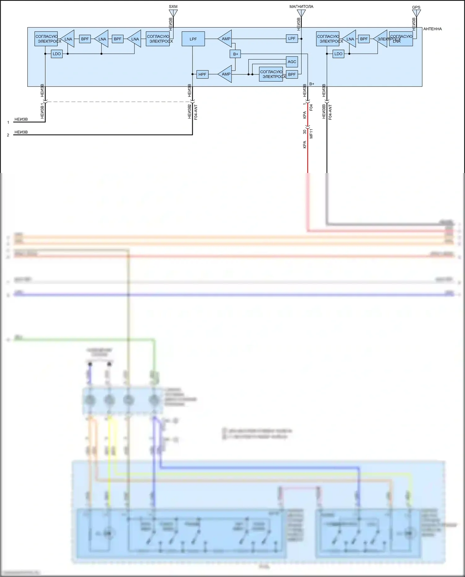 Soul Kia II рестайлинг (2016-2019): Магнитола, без навигации, с уво и усилителем (2 из 4) 