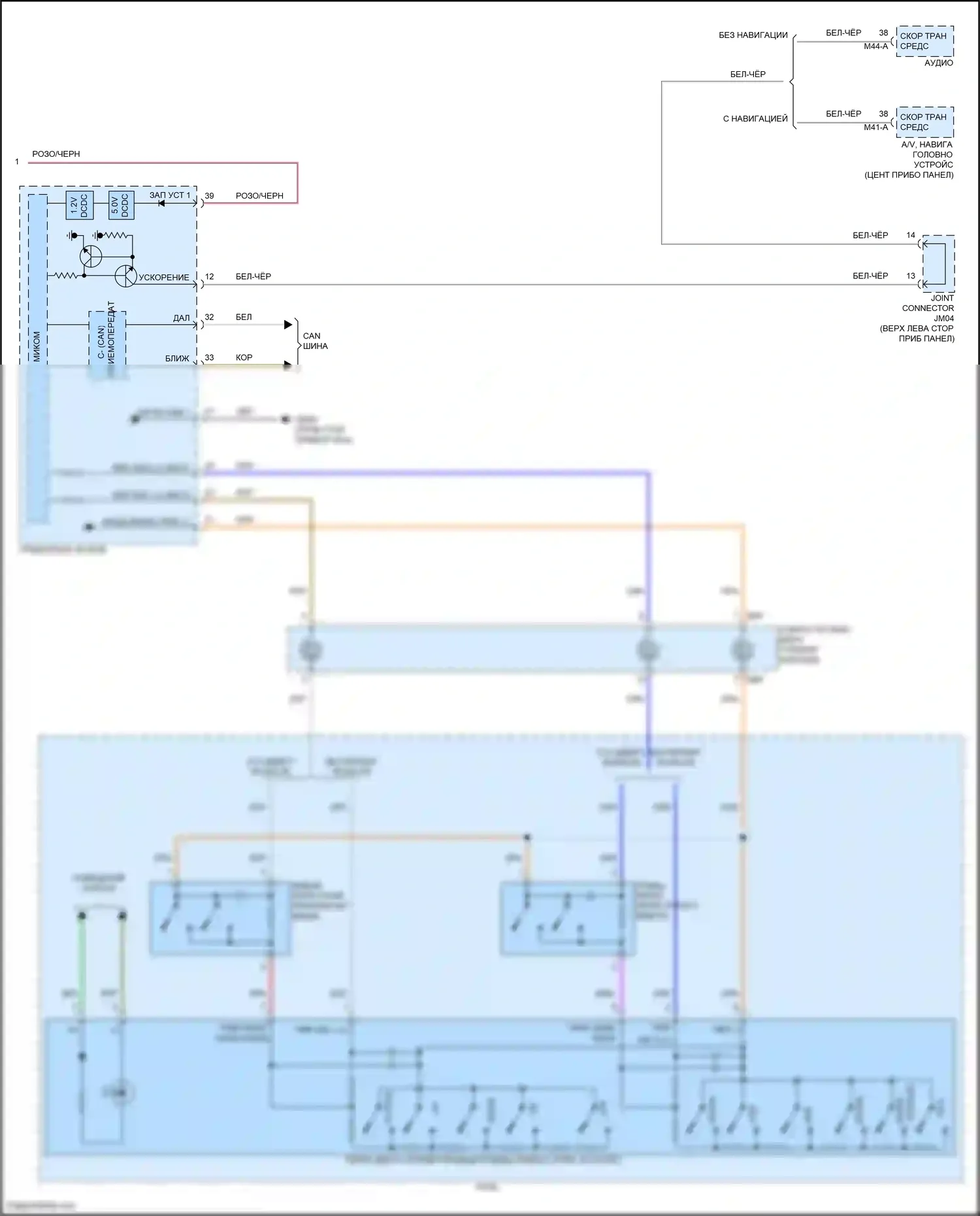Soul Kia III рестайлинг (2022-2024): Электросхема круиз-контроля (3 из 3) 
