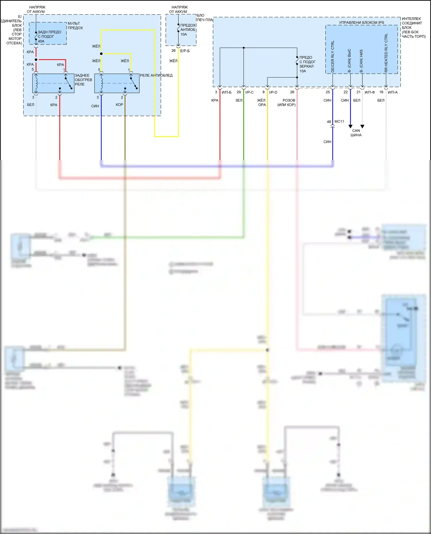 Sportage Kia IV (2015-2018): Размагничивает монтажную электросхему, без автоматического подогрева 