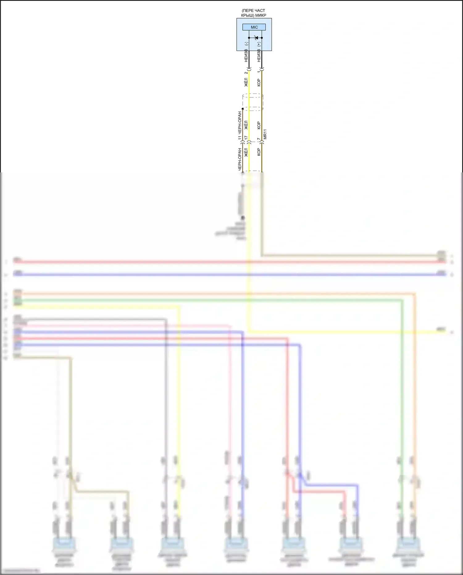 Sportage Kia IV (2015-2018): Электросхема навигации (3 из 4) 