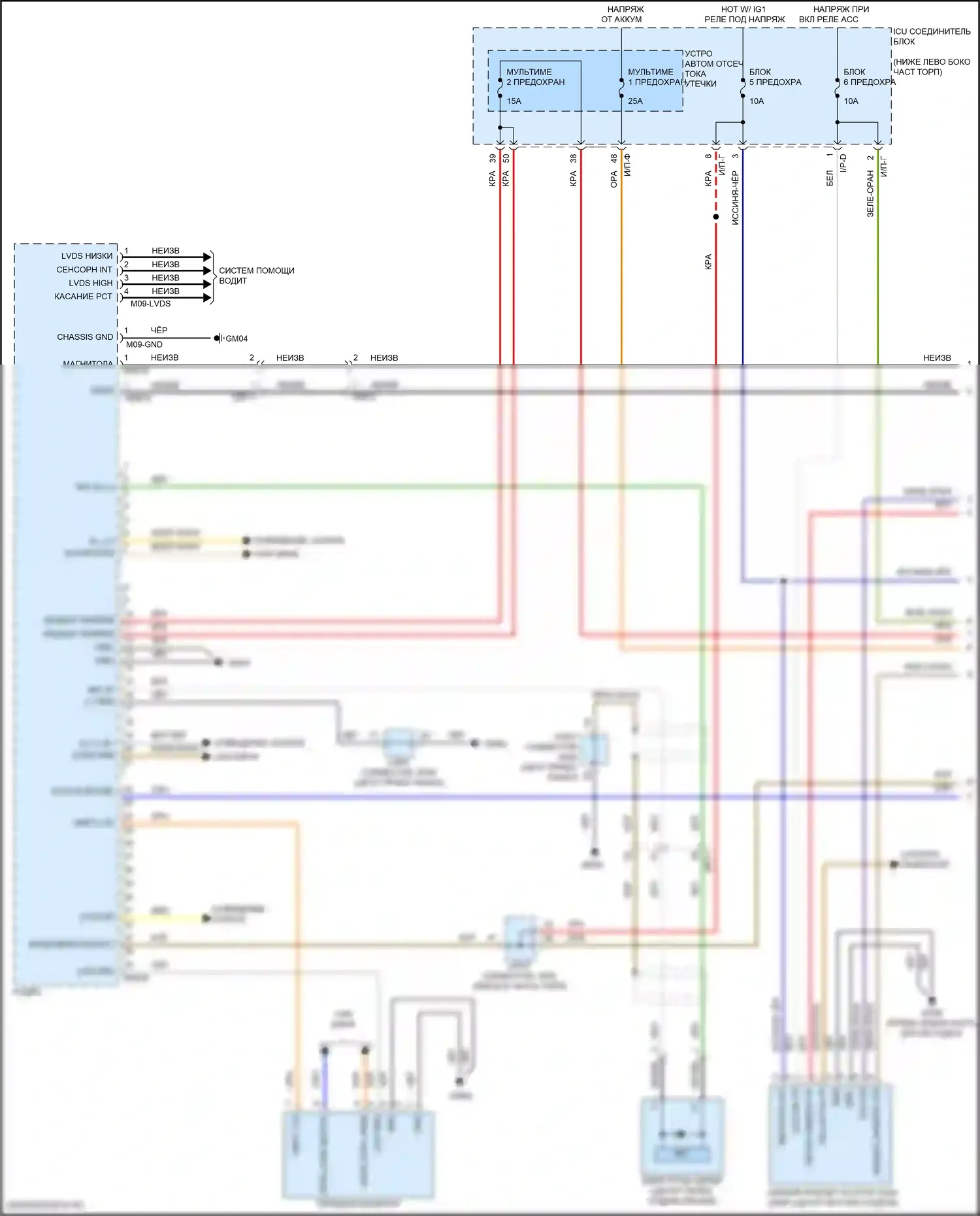 Stinger Kia I рестайлинг (2020-2024): Магнитола, без навигации и, с усилителем mobis (1 из 4) 