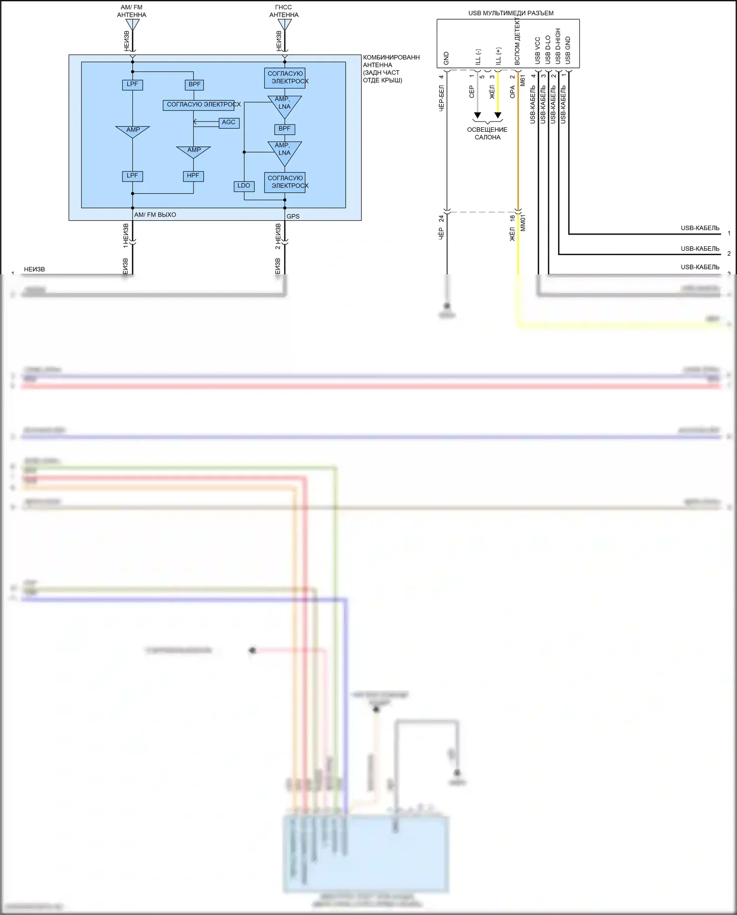 Stinger Kia I рестайлинг (2020-2024): Магнитола, без навигации и, с усилителем mobis (2 из 4) 