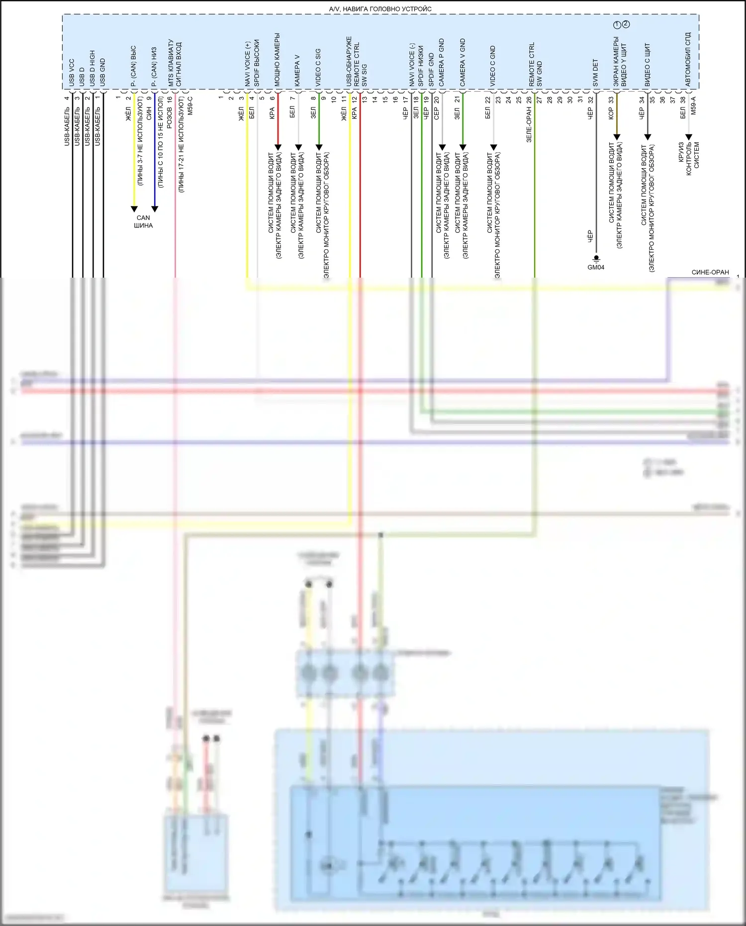 Stinger Kia I рестайлинг (2020-2024): Магнитола, с навигацией, с усилителем mobis (4 из 5) 