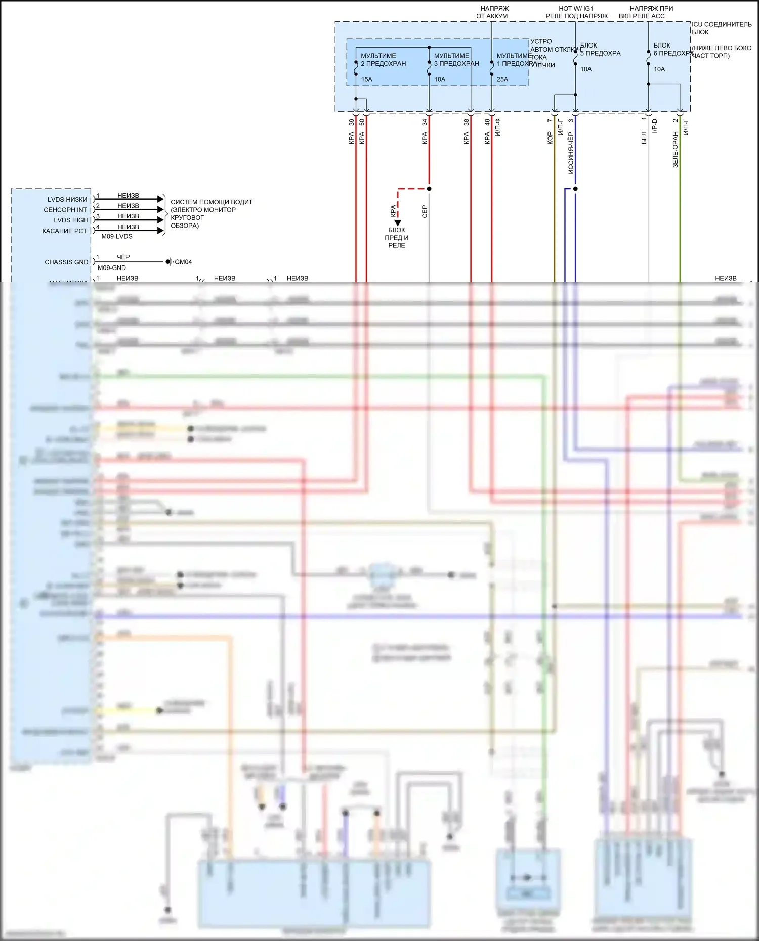 Stinger Kia I (2017-2021): Магнитола, с усилителем mobis (1 из 4) 