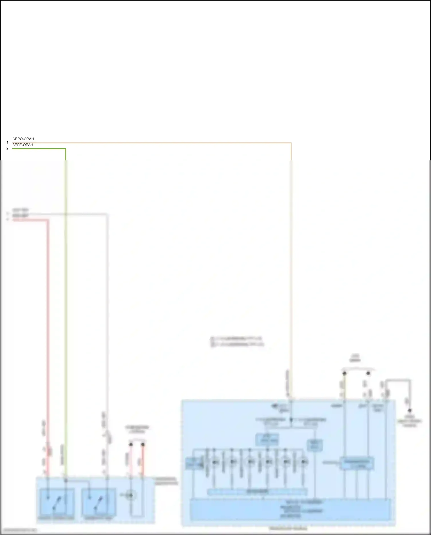 Telluride Kia I рестайлинг (2022-2024): Антиблокировочная система abs электросхема (3 из 3) 
