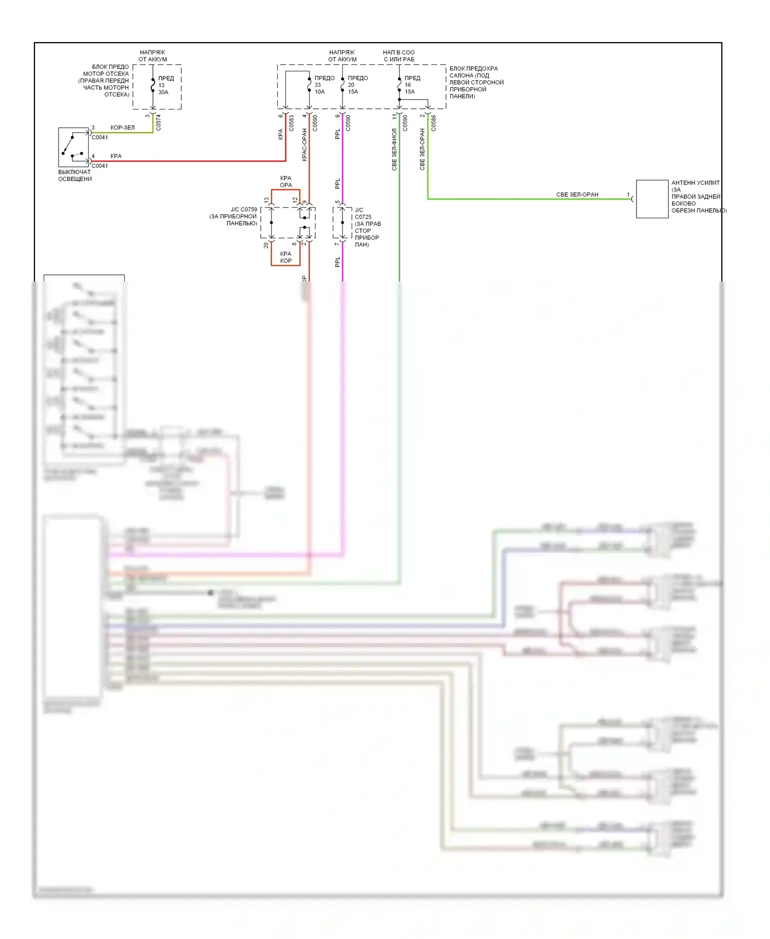 Discovery Land Rover II (1998-2004): Базовая магнитола 