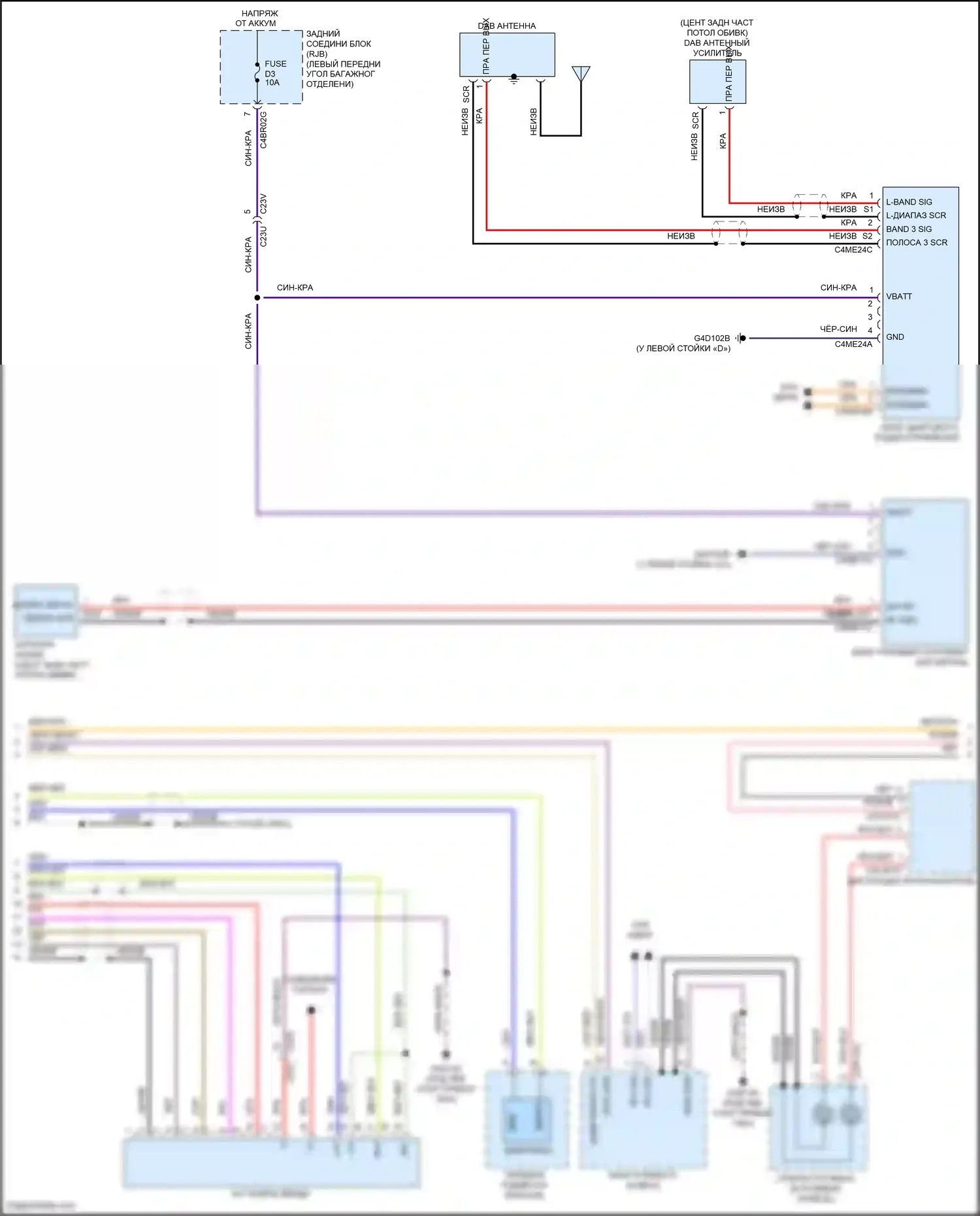 Freelander Land Rover II рестайлинг 2 (2012-2014): Магнитола, линия высокого напряжения (2 из 4) 