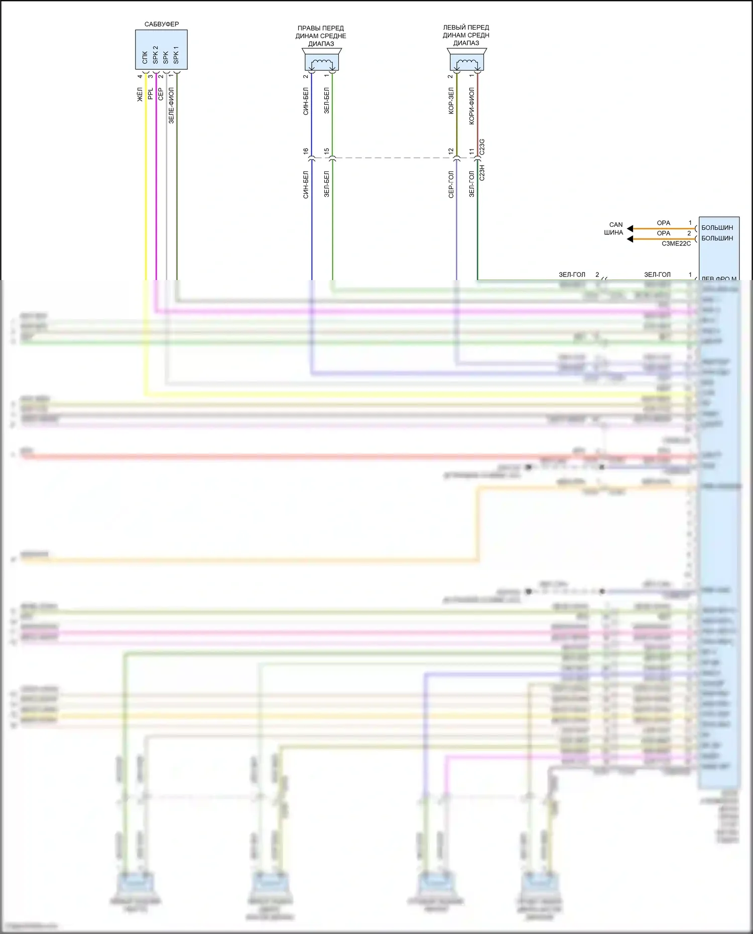Freelander Land Rover II рестайлинг 2 (2012-2014): Магнитола, линия высокого напряжения (4 из 4) 