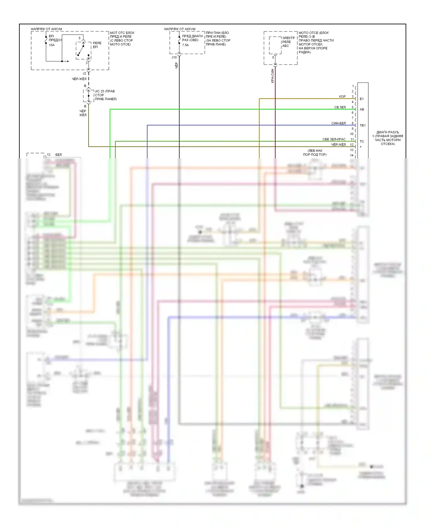 ES Lexus XV20 (1996-2001): Can шина 