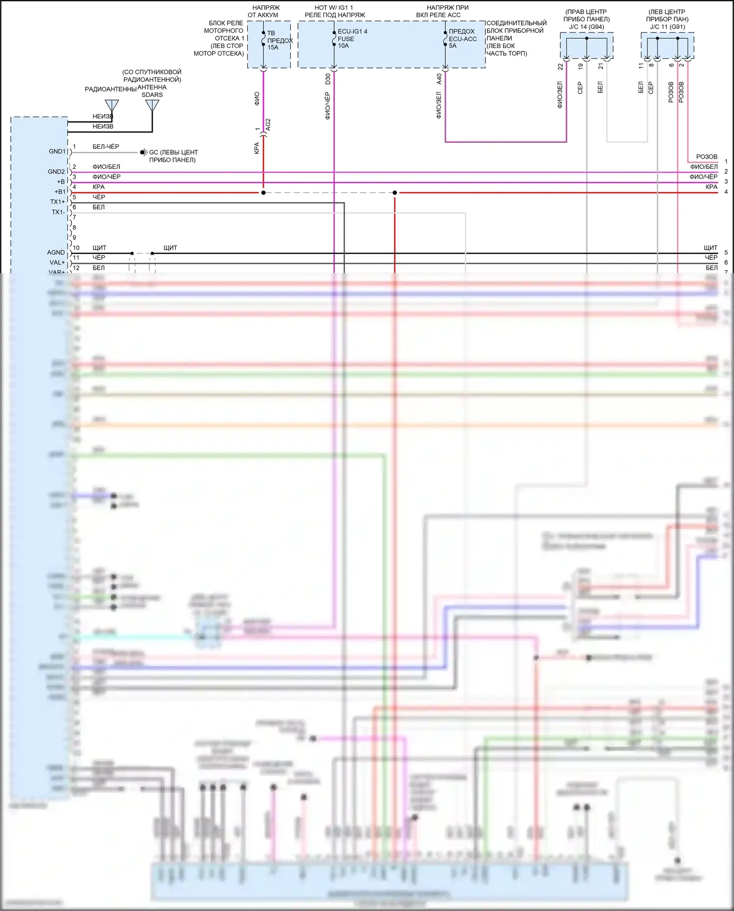 ES Lexus XV70 (2018-2021): Магнитола, с навигацией (1 из 5) 