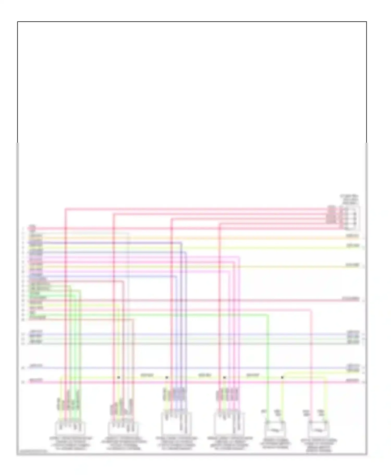 GX Lexus J120 (2002-2009): Электросхема переднего кондиционера, без навигации (3 из 4) 