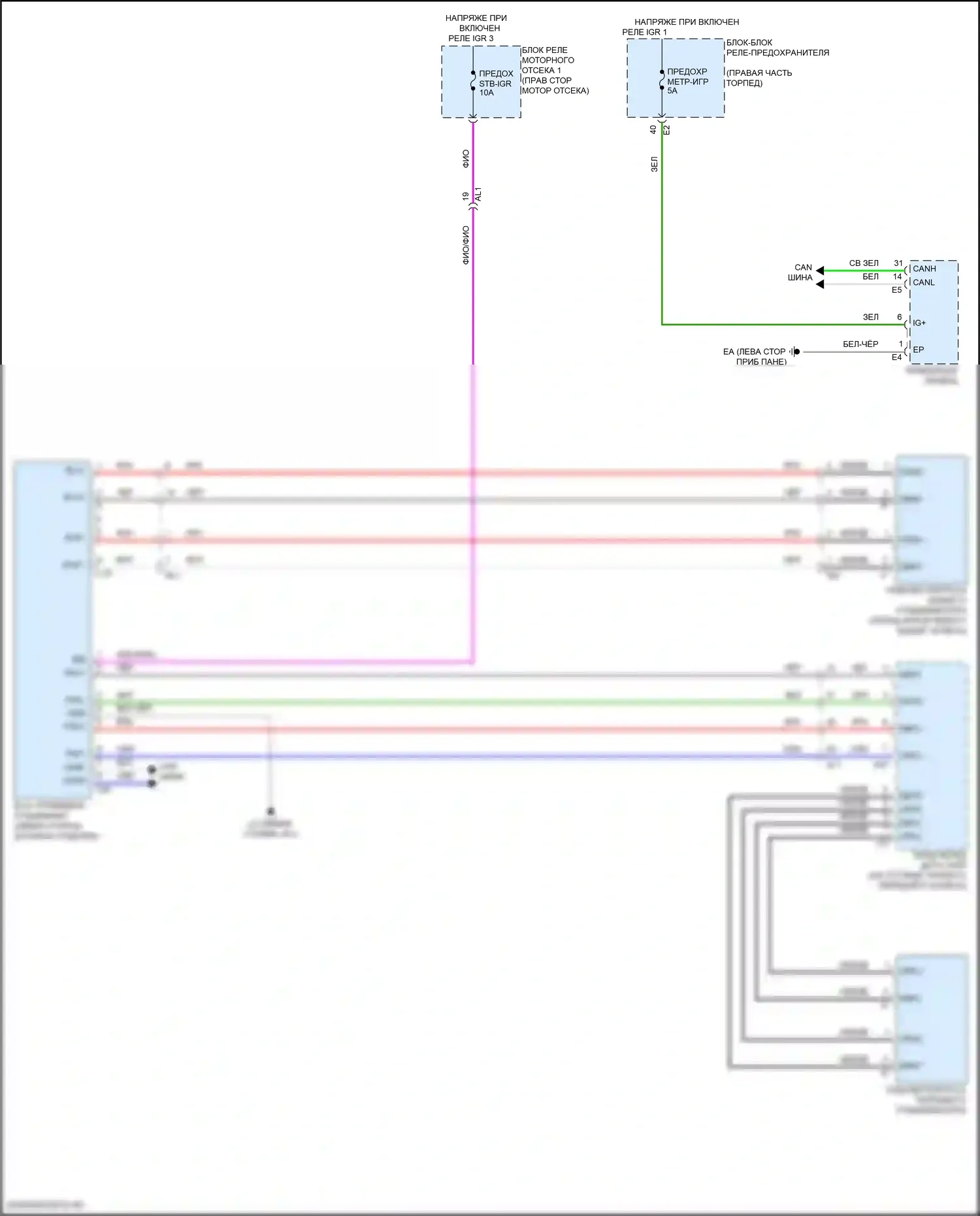 GX Lexus J310 (2023-2024): Кинетическая динамическая электросхема подвески 