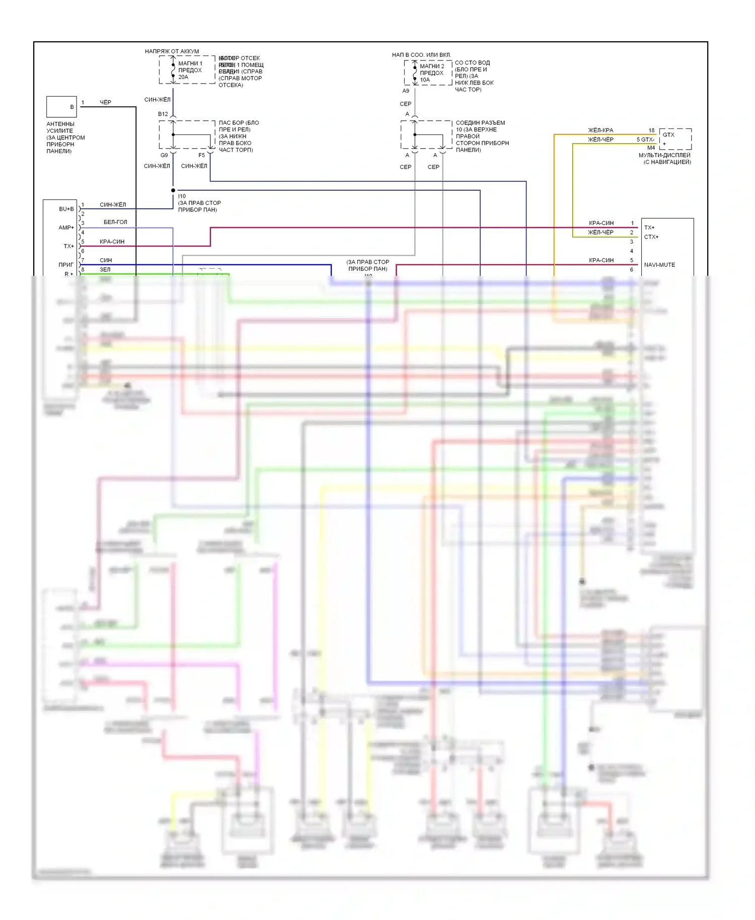 IS Lexus I (1999-2005): Магнитола, вагон 