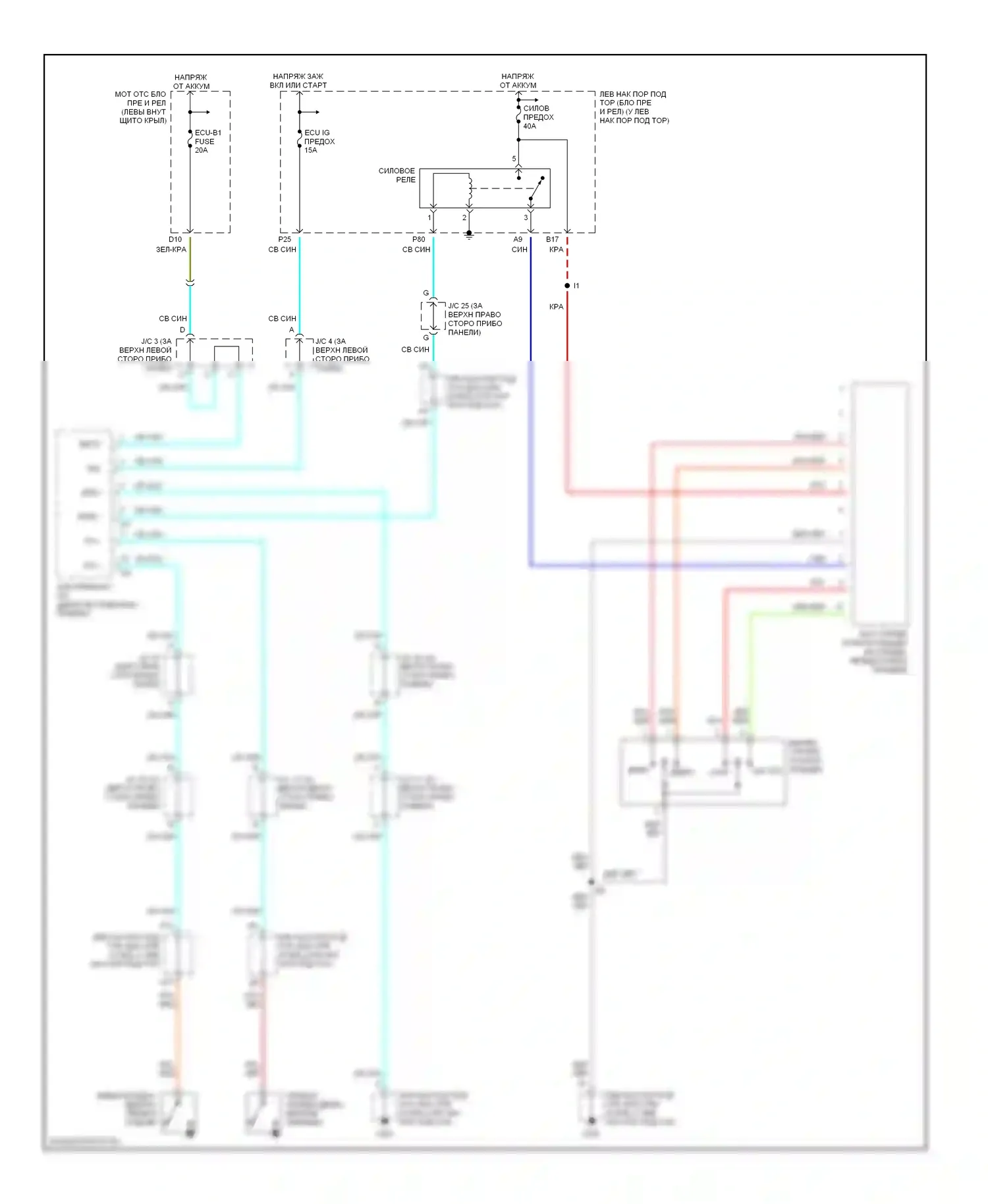 LX Lexus J100 (1998-2002): Складная крыша/цепи штриховки 