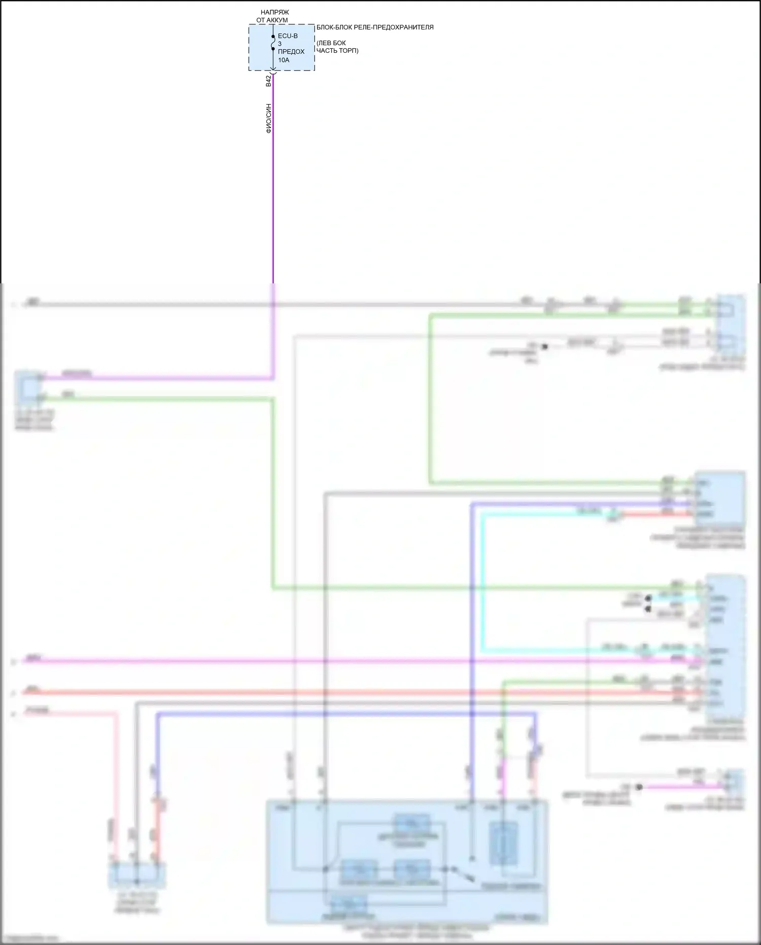 NX Lexus AZ20 (2021-2024): Электросхема передних обогреваемых сидений (2 из 2) 