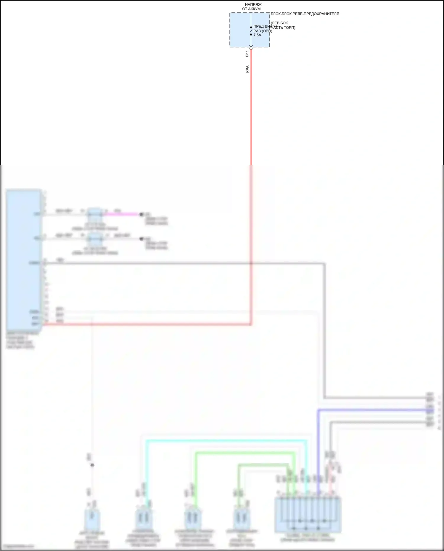 NX Lexus Z10 (2014-2017): Can шина электросхема (1 из 9) 
