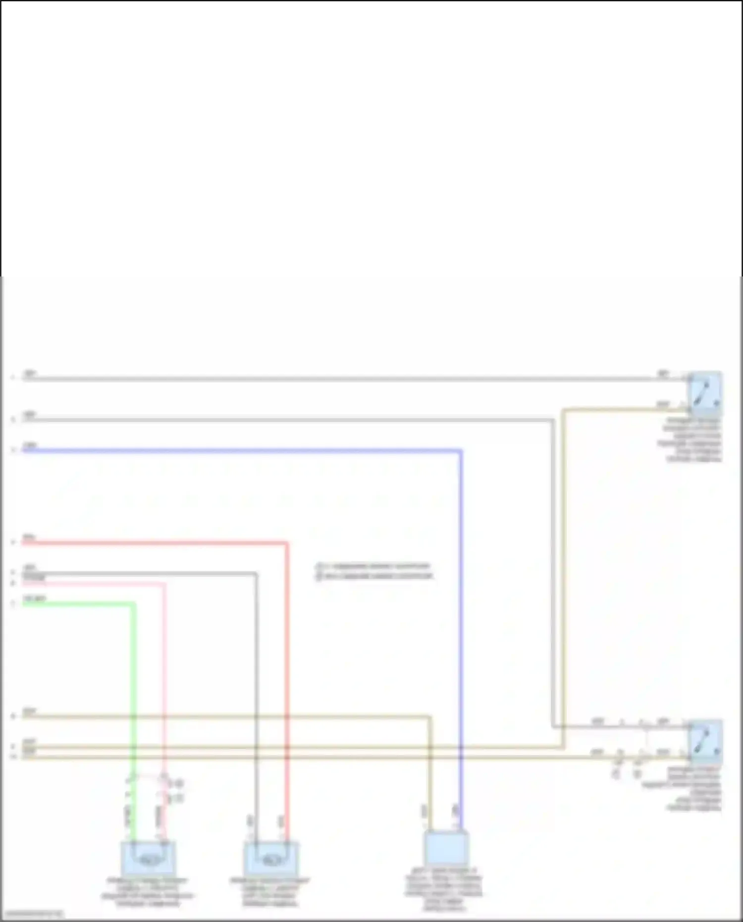 RC F Lexus I рестайлинг (2018-2024): Электросхема сиденья питания для пассажиров (2 из 2) 