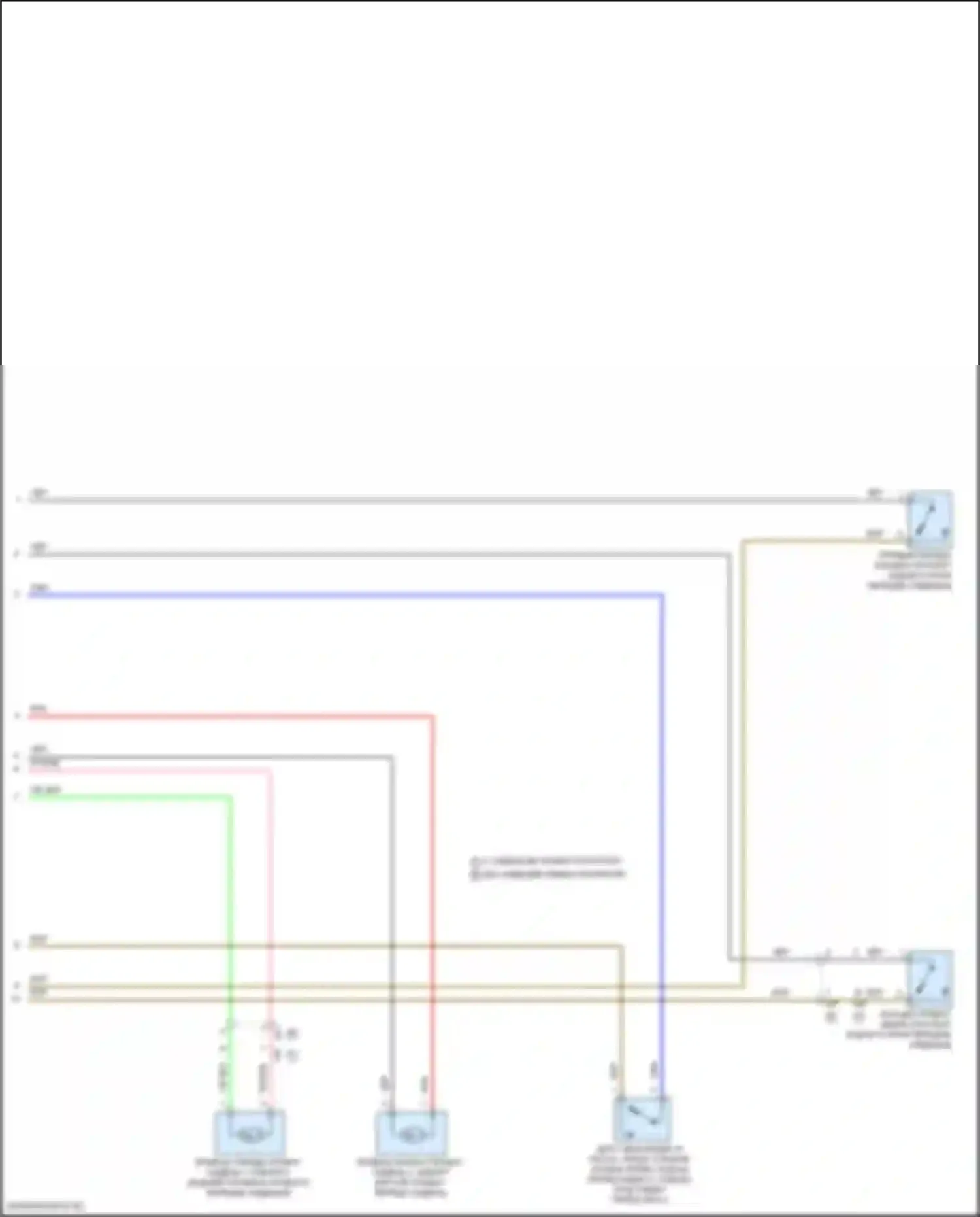 RC Lexus I рестайлинг (2018-2024): Электросхема сиденья питания для пассажиров (2 из 2) 
