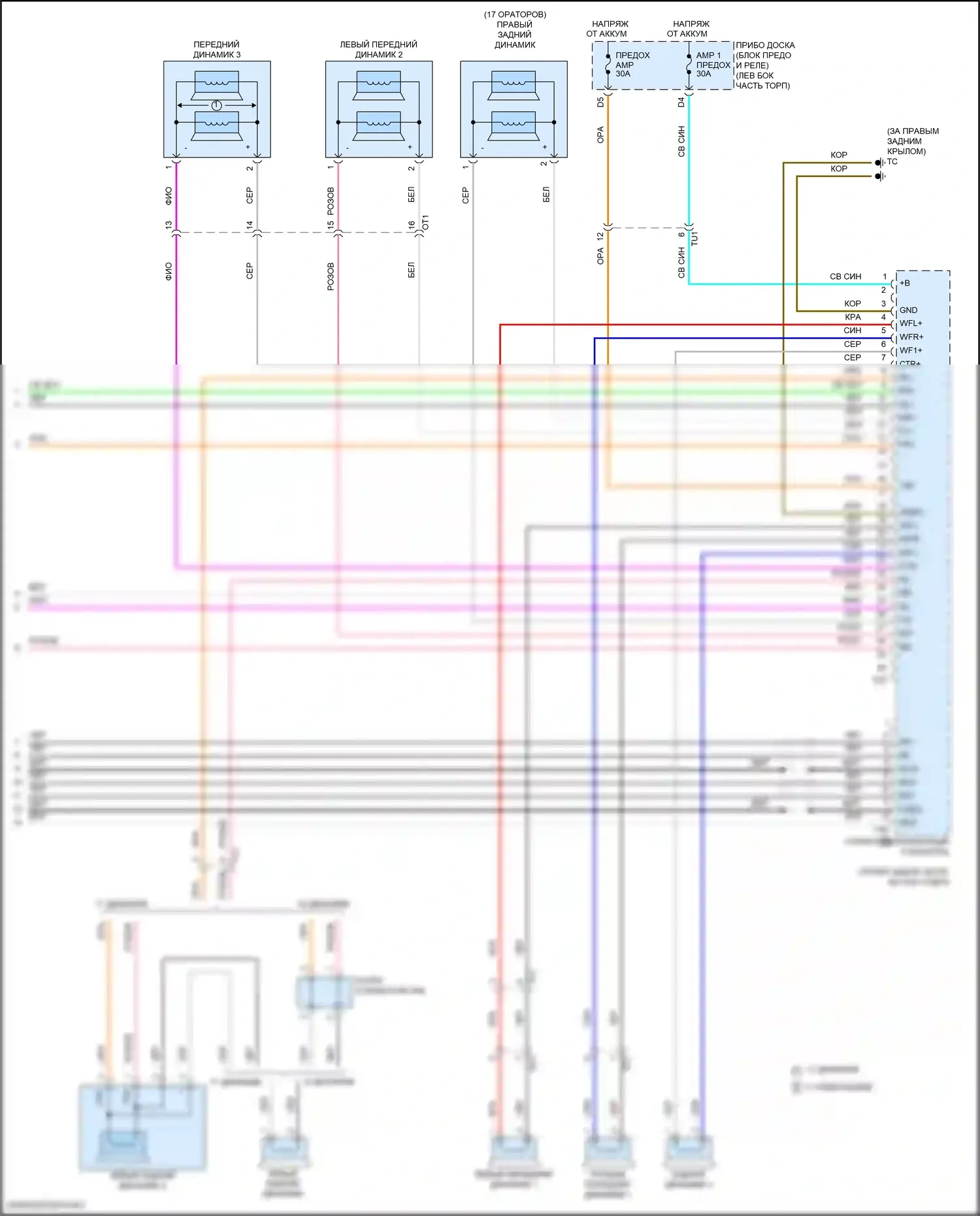 RC Lexus I рестайлинг (2018-2024): Электросхема навигации (7 из 7) 