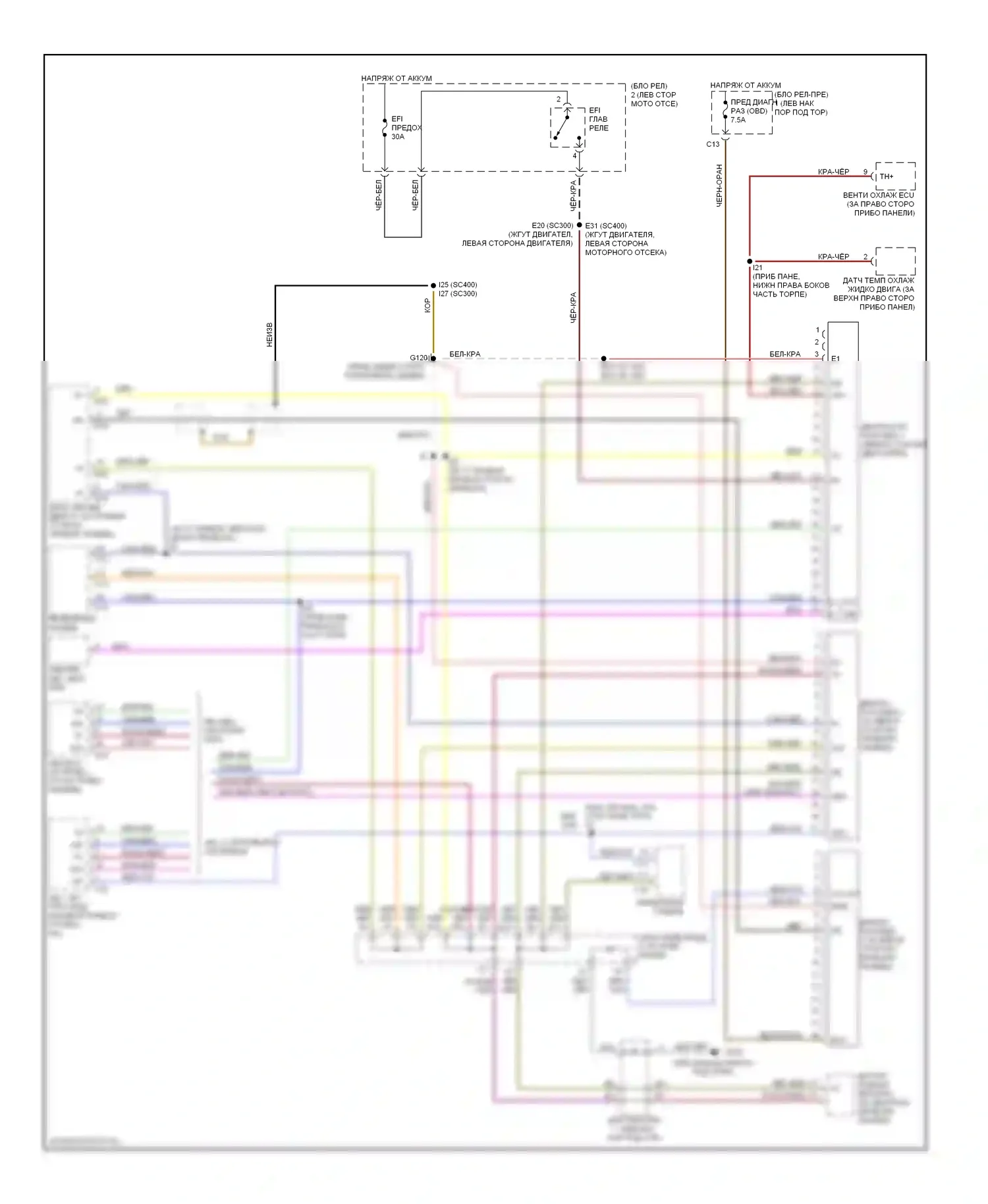 SC Lexus I (1991-2001): Can шина 