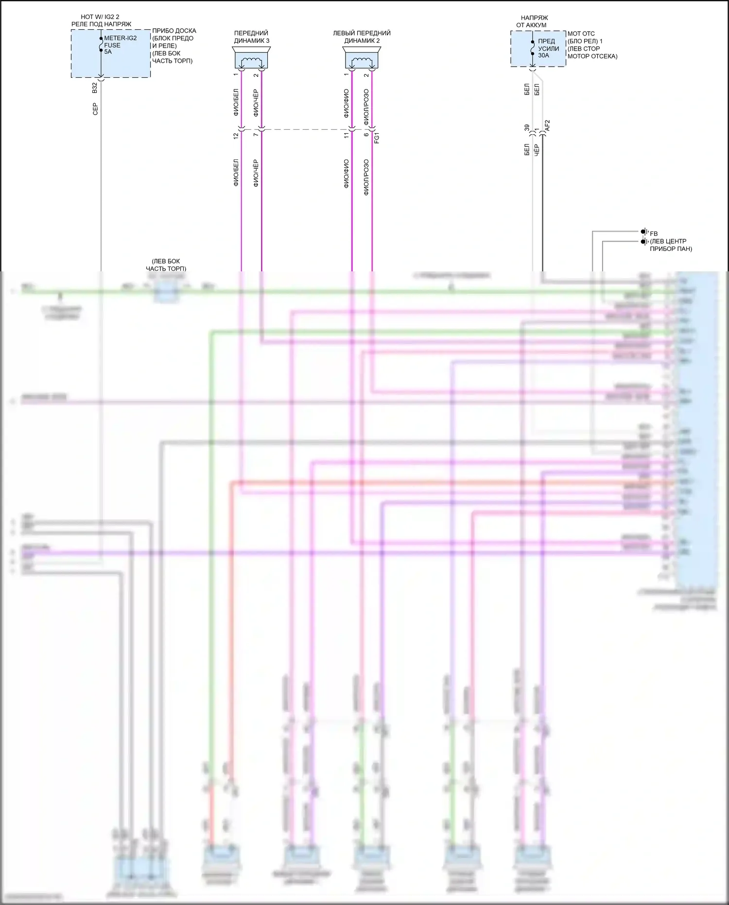 UX Lexus I (2018-2024): Электросхема навигации (6 из 6) 