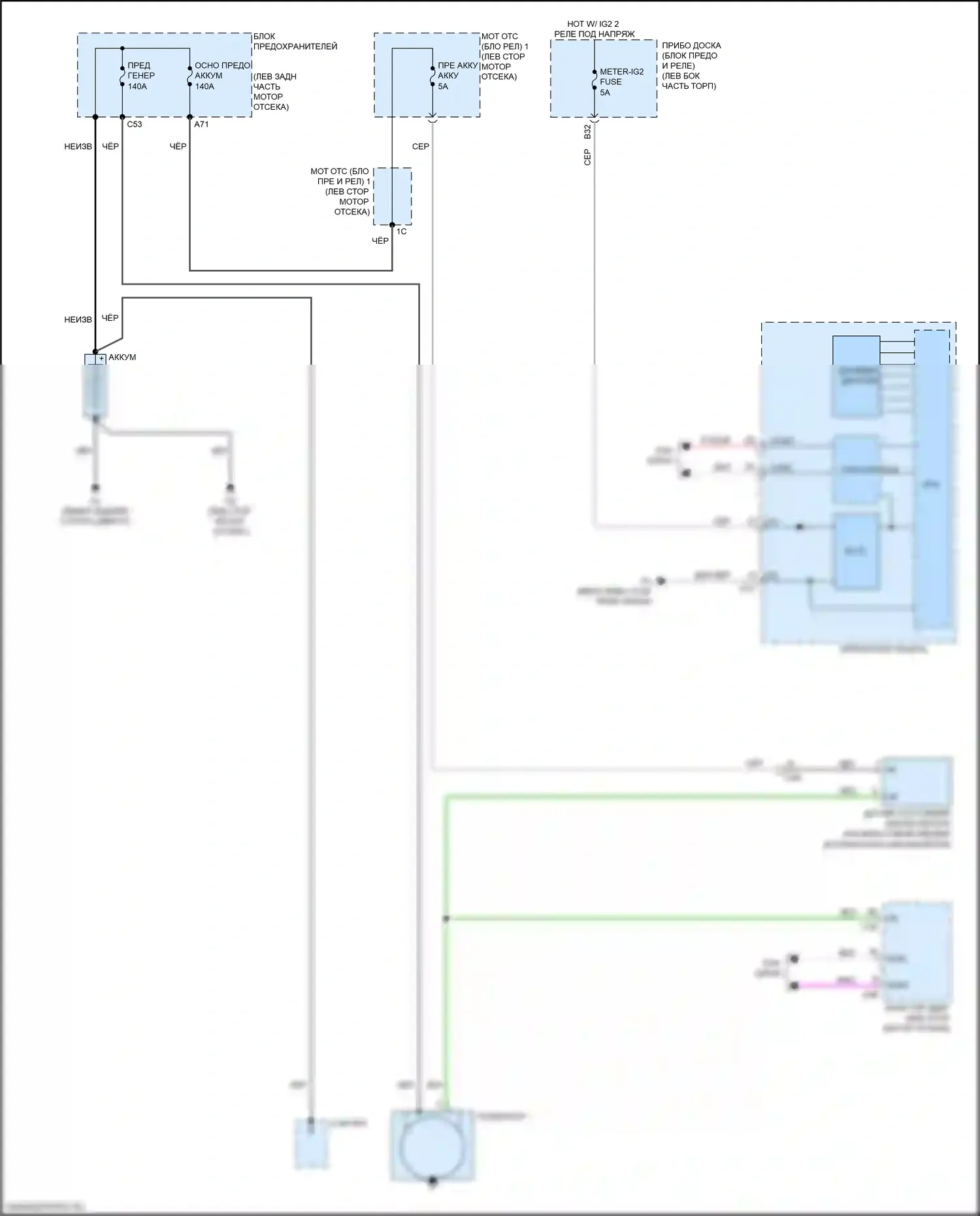 UX Lexus I (2018-2024): Электросхема генератора 