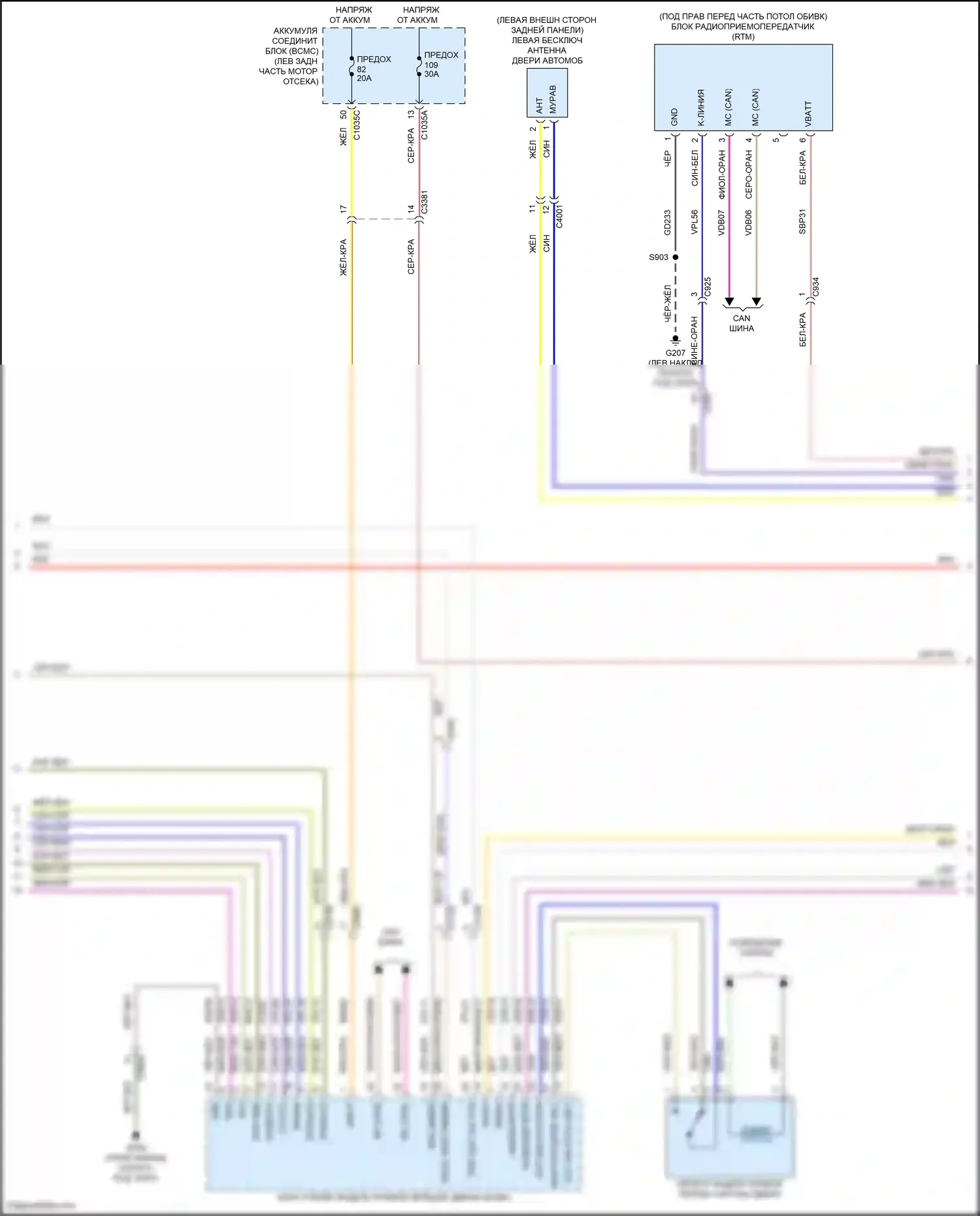 Aviator Lincoln II (2019-2024): Электросхема с защитой от взлома, без интеллектуального доступа (5 из 7) 