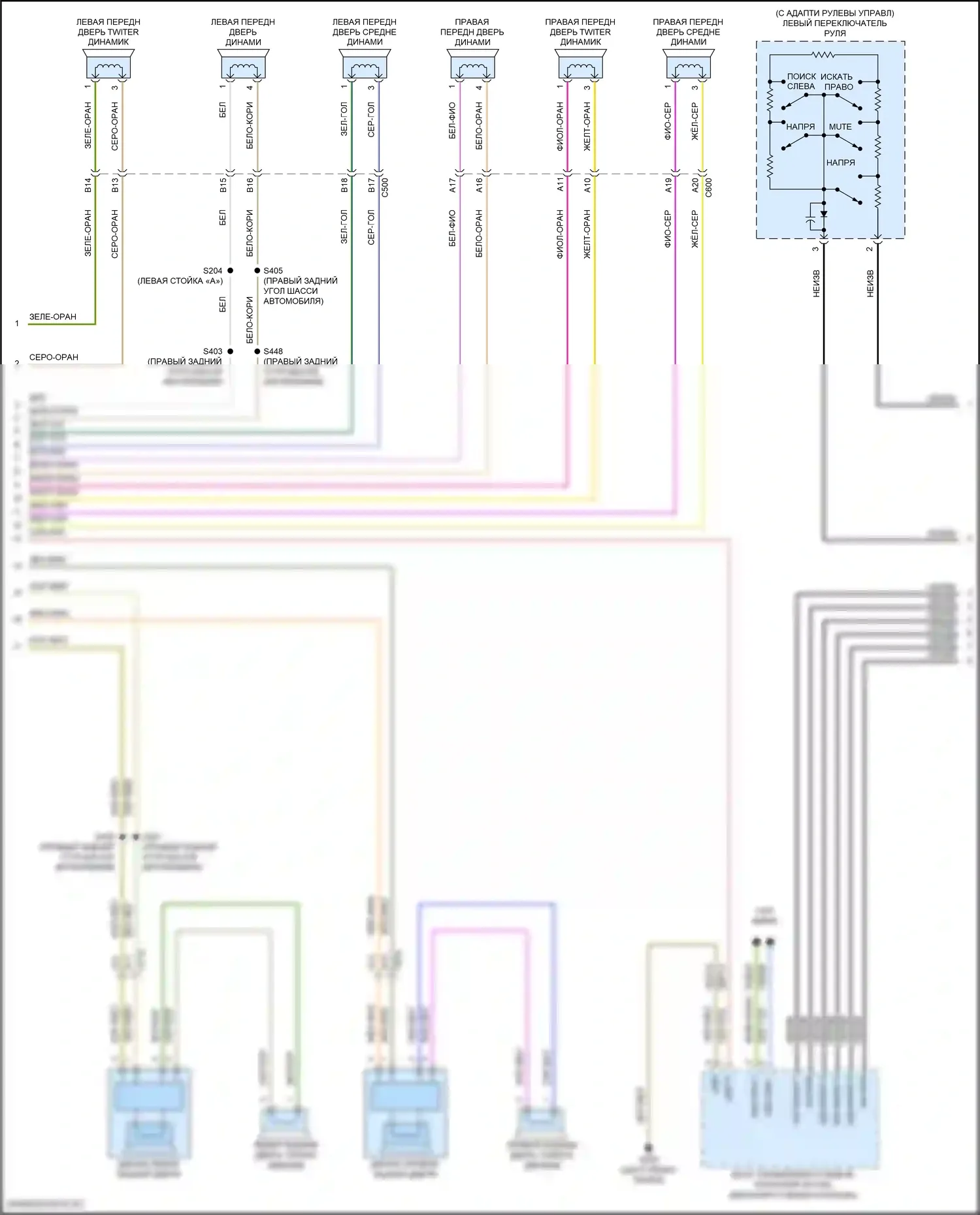 Continental Lincoln X (2016-2024): Электросхема навигации, без сенсорного экрана и ultima (5 из 6) 
