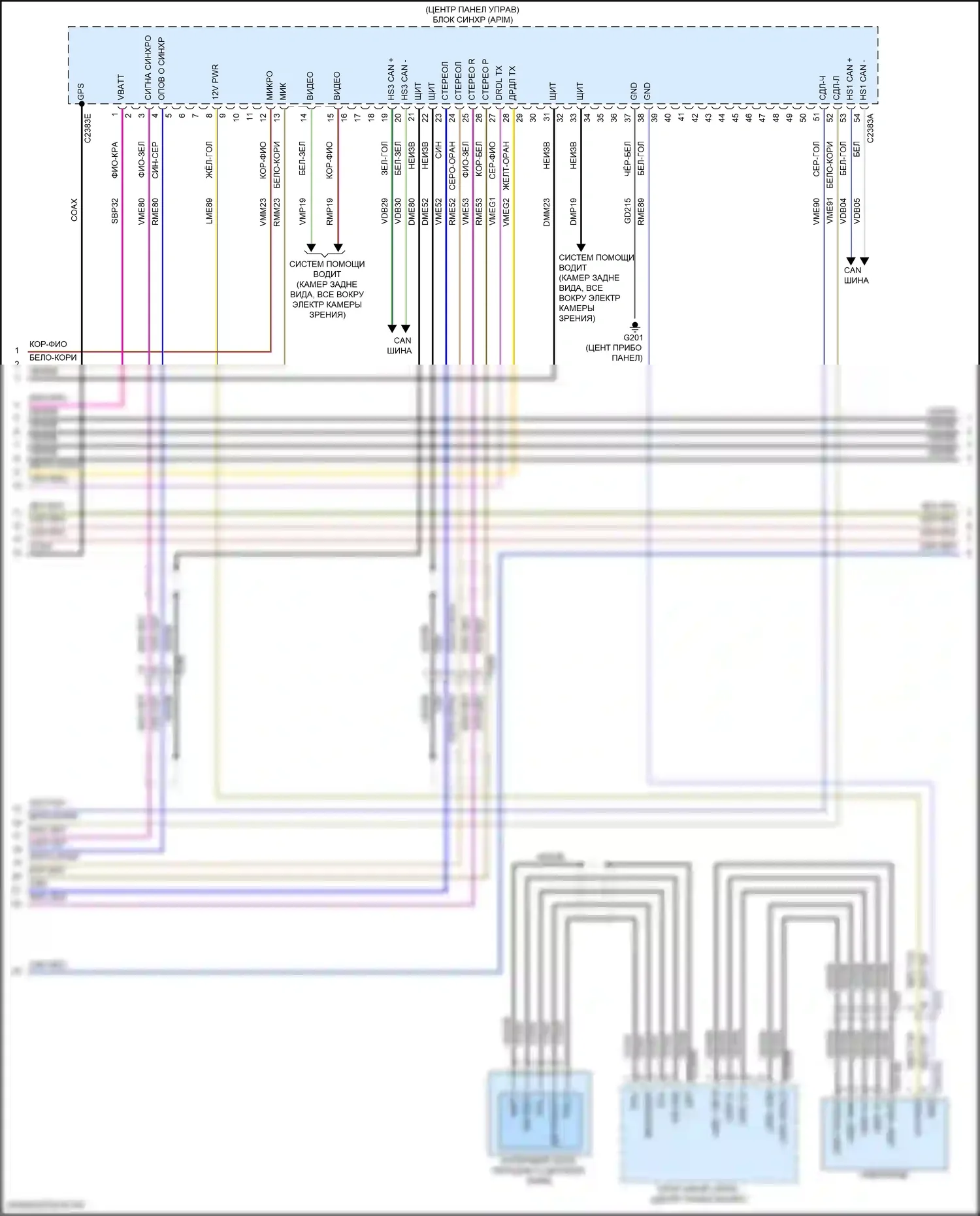 Continental Lincoln X (2016-2024): Электросхема навигации, без сенсорного экрана, с ultima (3 из 6) 