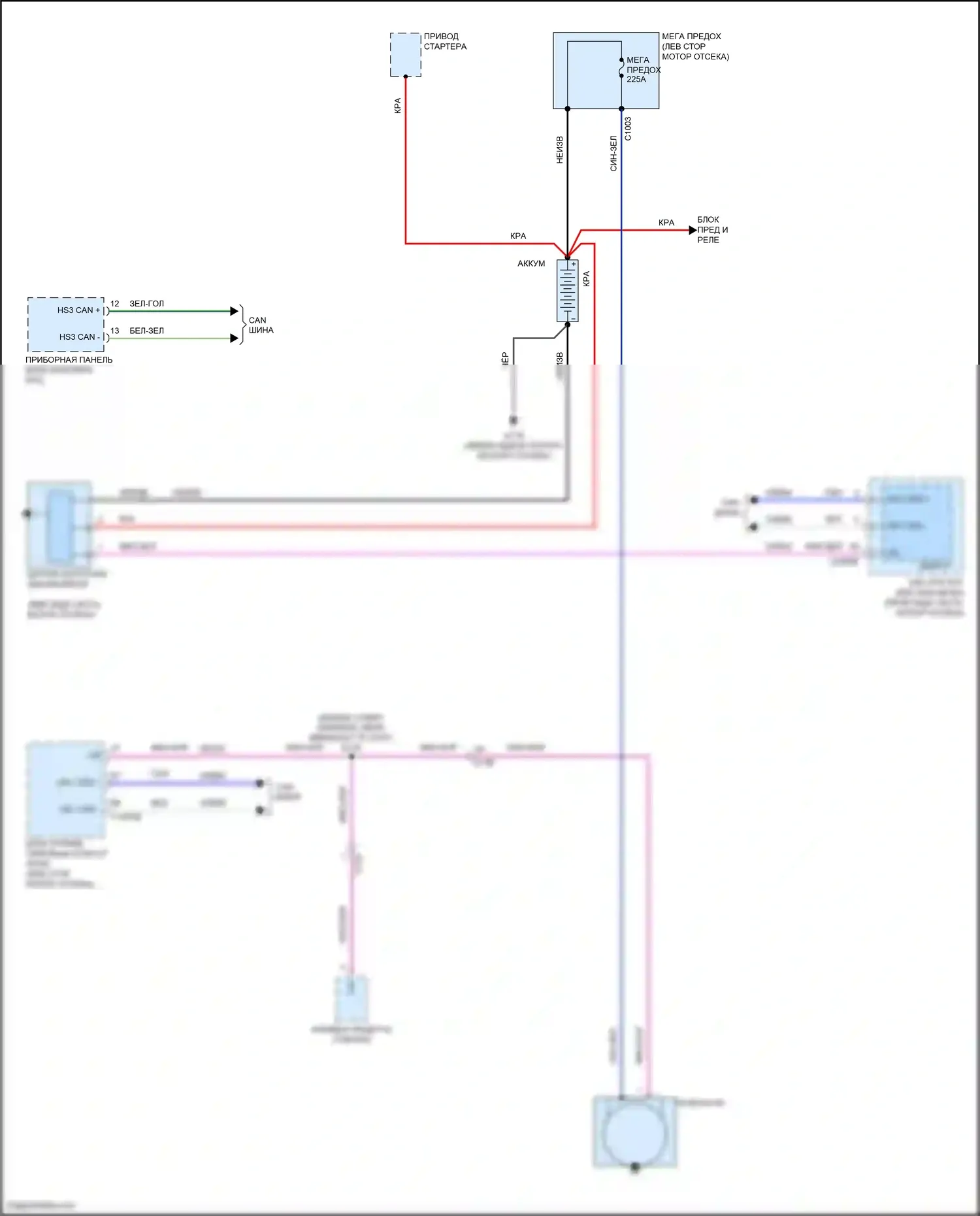 Corsair Lincoln I (2019-2024): Электросхема генератора 