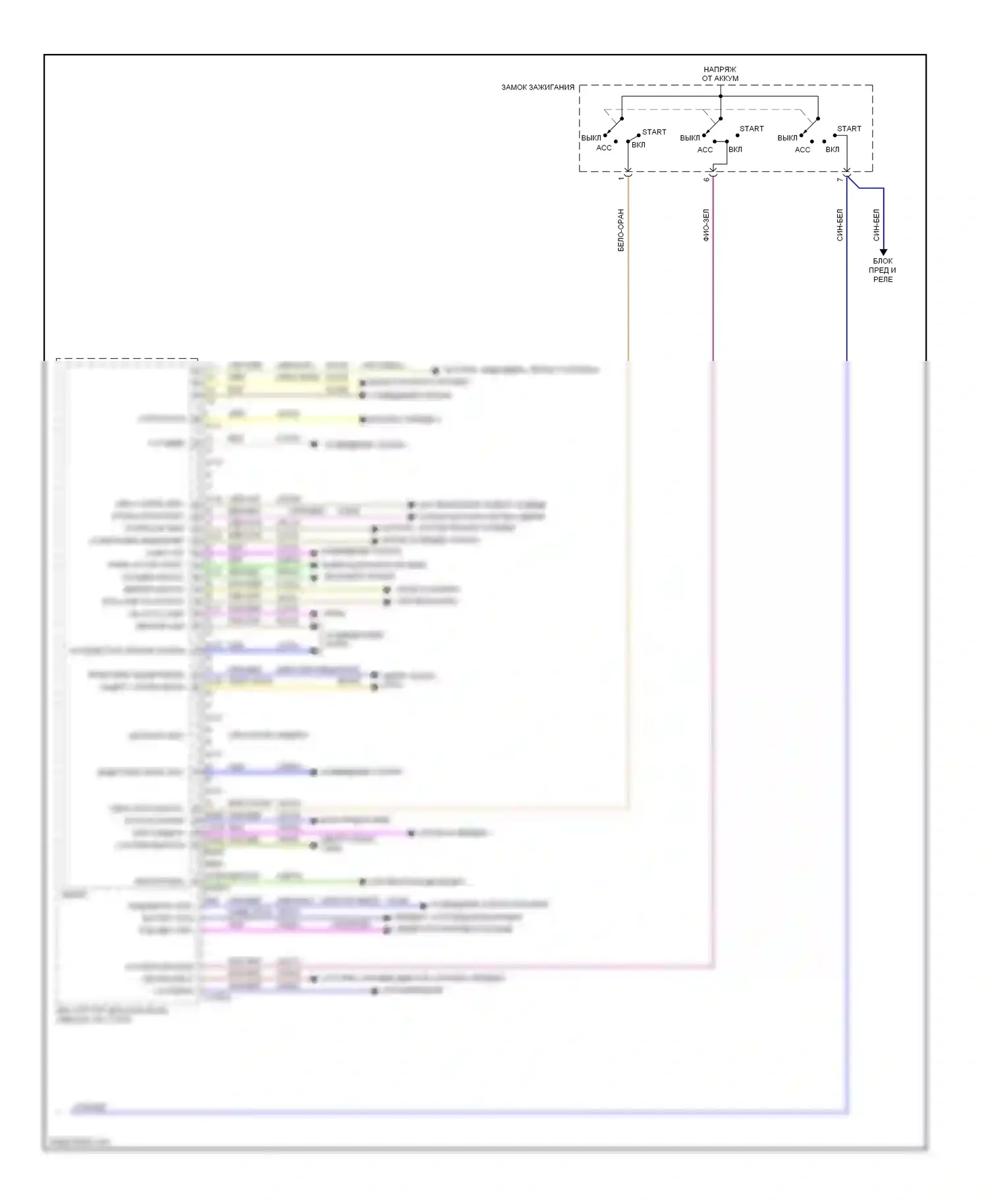 MKZ Lincoln II (2012-2016): Электросхема блоков управления кузовом, гибридная (3 из 3) 