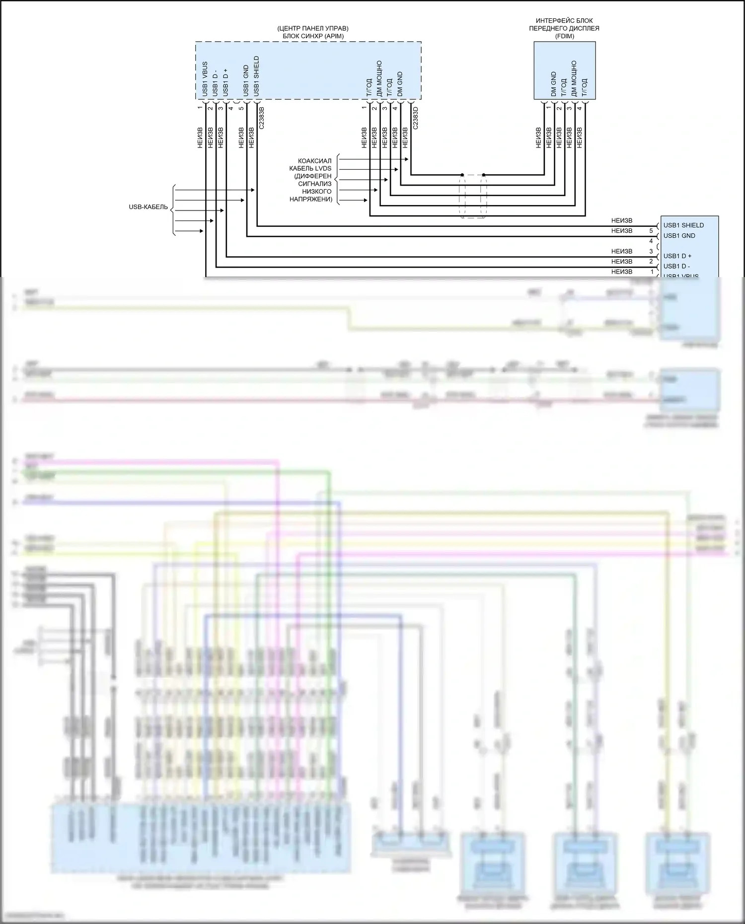 Navigator Lincoln IV (2017-2022): Электросхема навигации, с harman revel (4 из 5) 