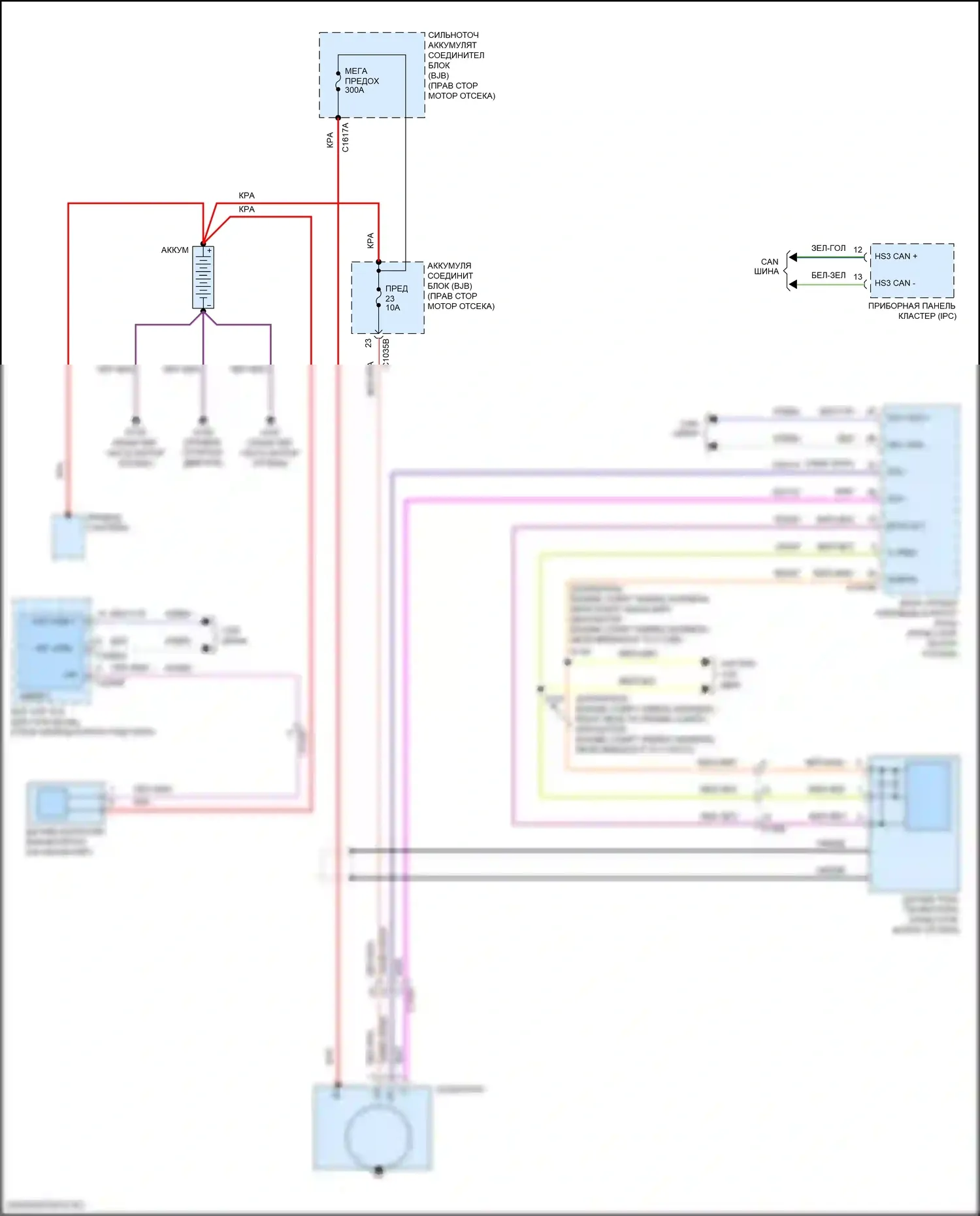 Navigator Lincoln IV (2017-2022): Электросхема генератора 