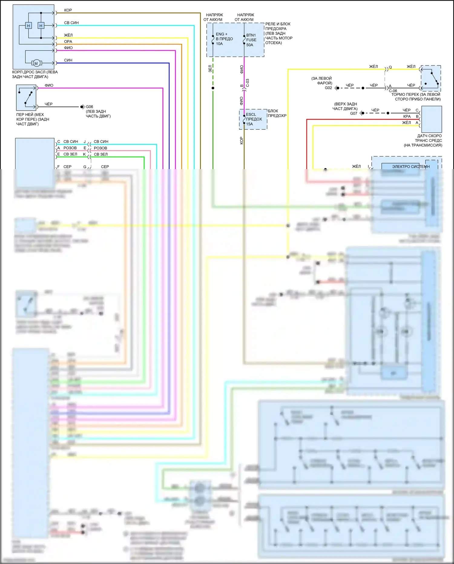 3 Mazda BL рестайлинг (2011-2013): 2.0l skyactiv, электросхема круиз-контроля 