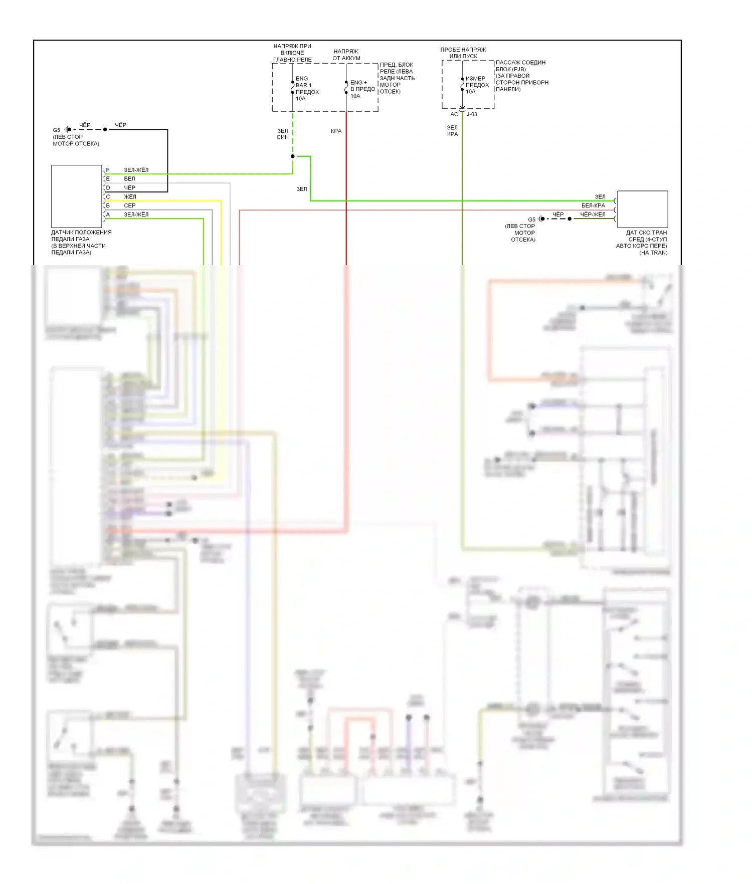 3 Mazda BL (2008-2011): 2,0л, электросхема круиз-контроля, калифорния 