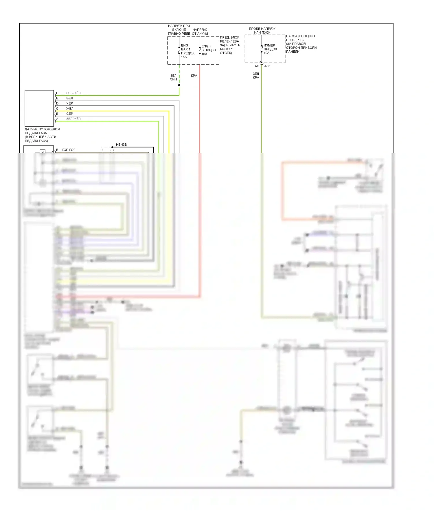 3 Mazda BL (2008-2011): 2.3l турбо, электросхема круиз-контроля 