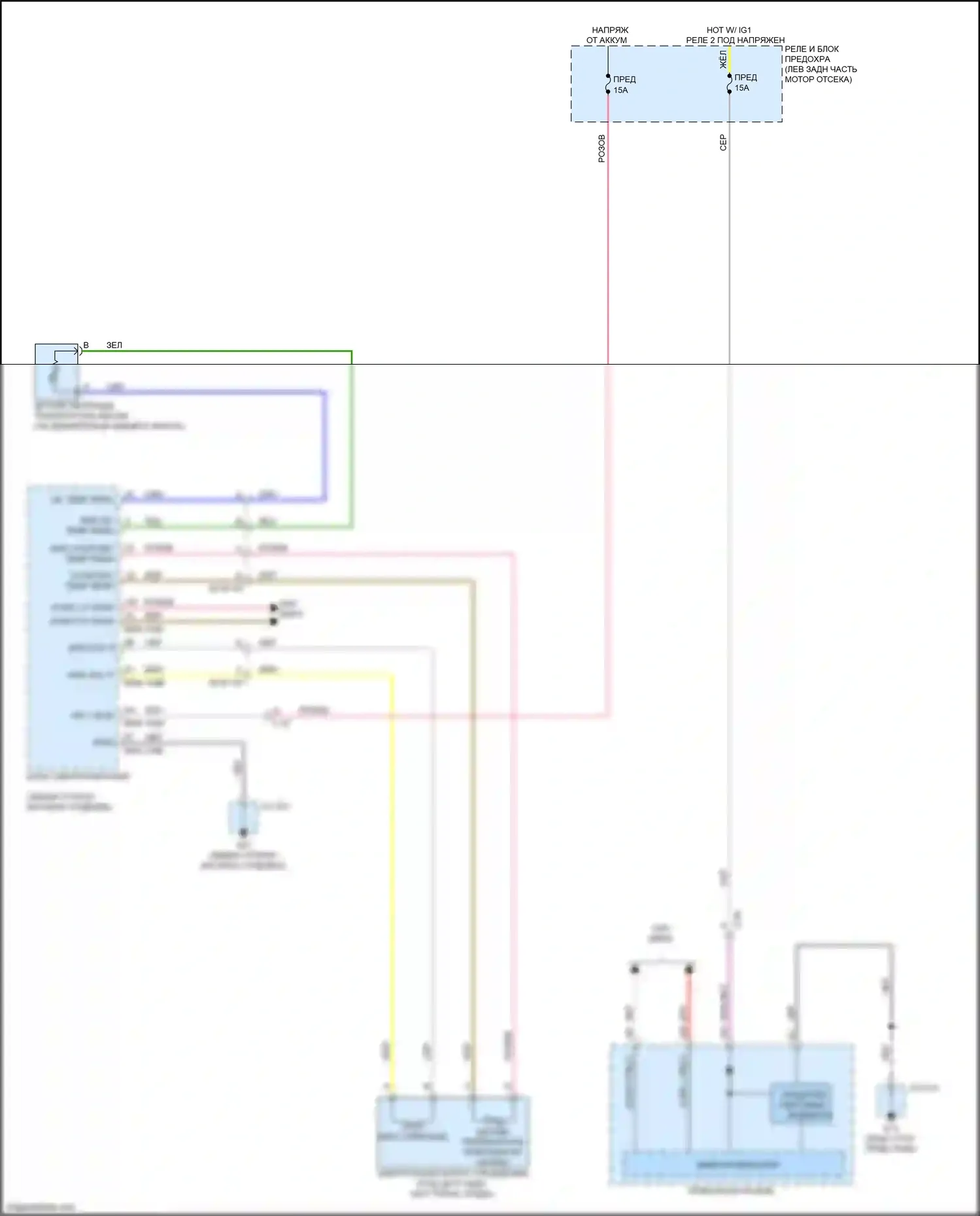 3 Mazda BP (2019-2024): Электросхема awd 