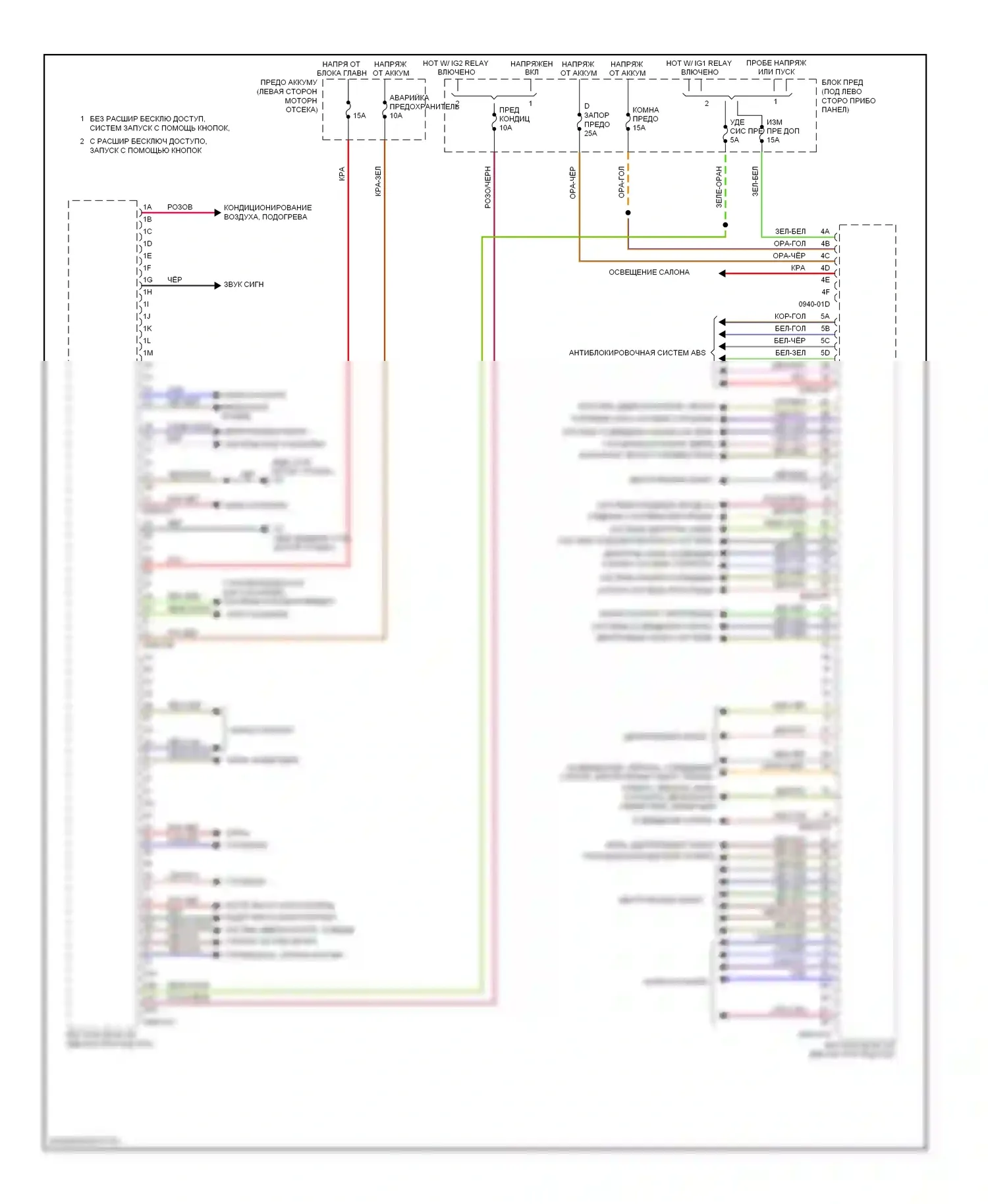 6 Mazda GH рестайлинг (2009-2013): Электросхема блоков управления кузовом 