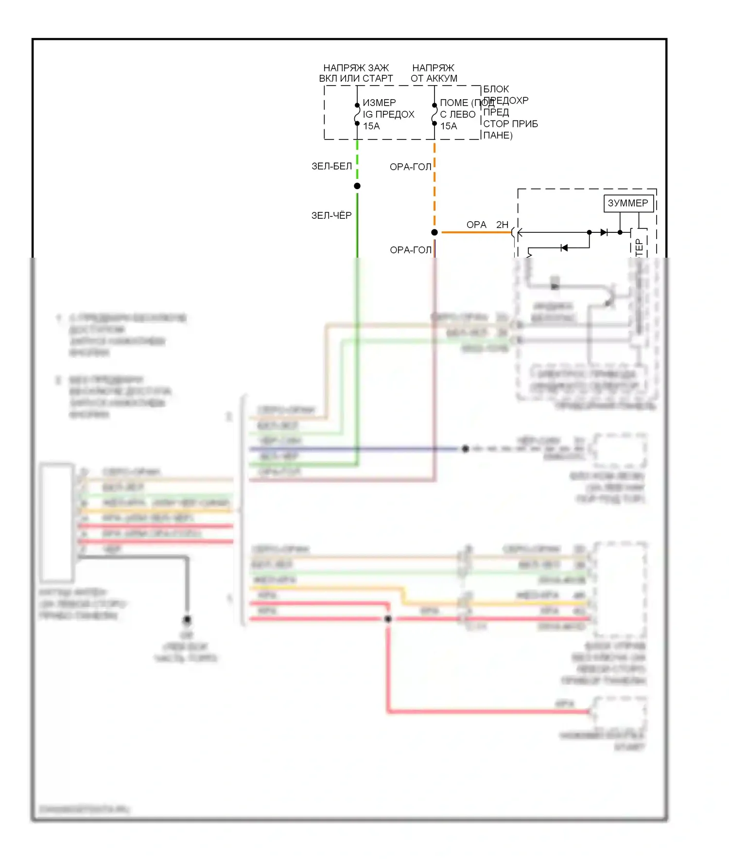 6 Mazda GH рестайлинг (2009-2013): Электросхема иммобилайзера 