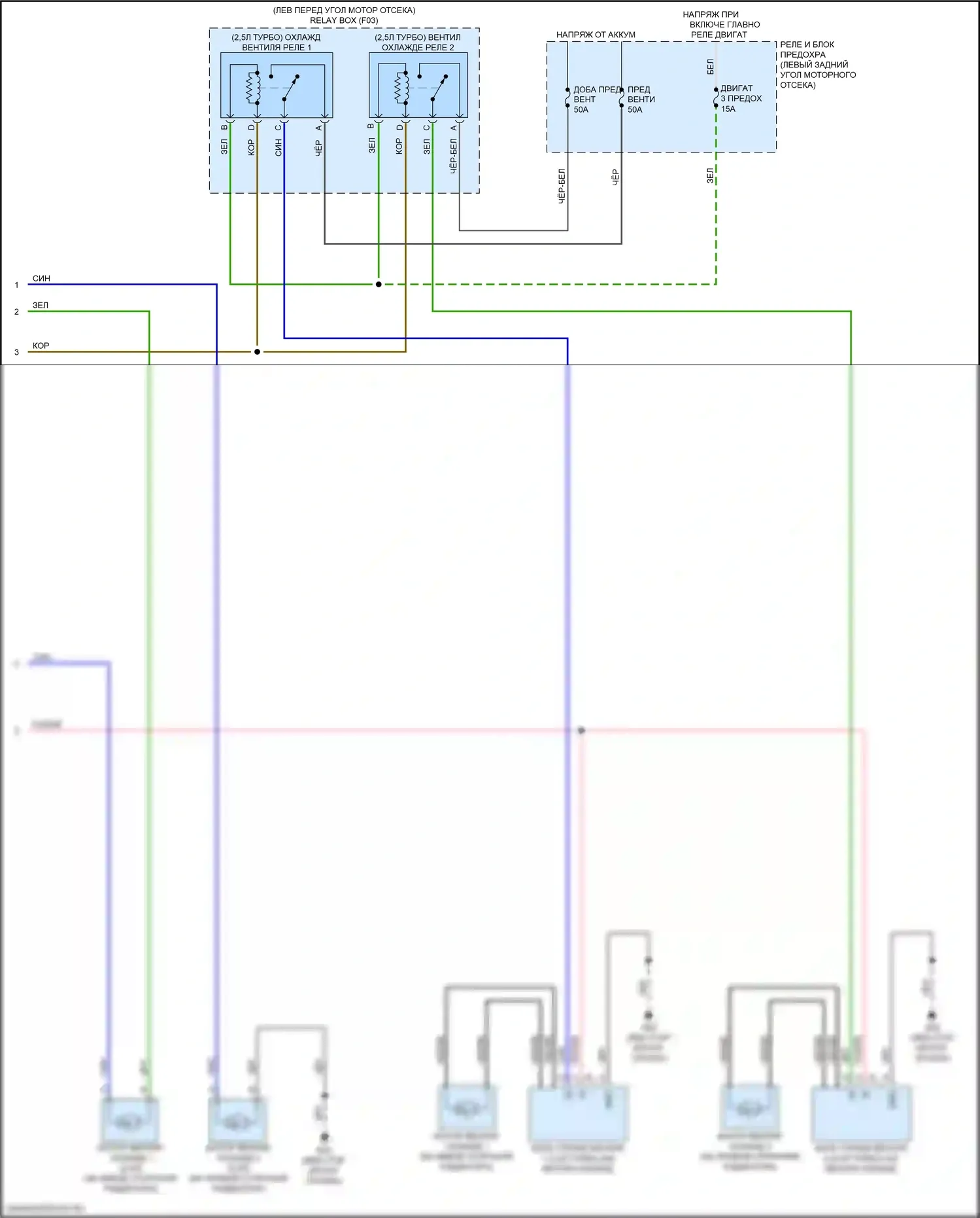 6 Mazda GJ рестайлинг 2 (2018-2024): Электросхема климат контроля (4 из 4) 