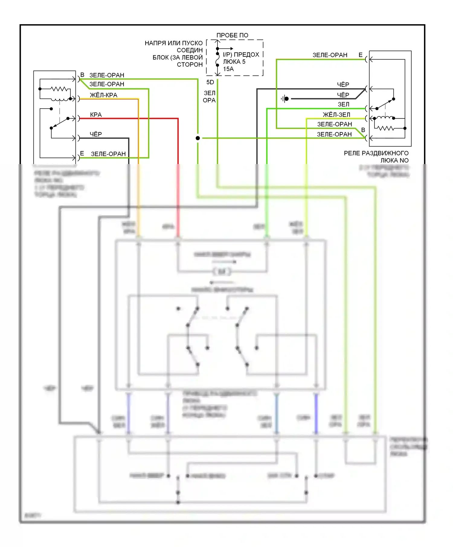 626 Mazda GE (1991-1997): Складная крыша/цепи штриховки 