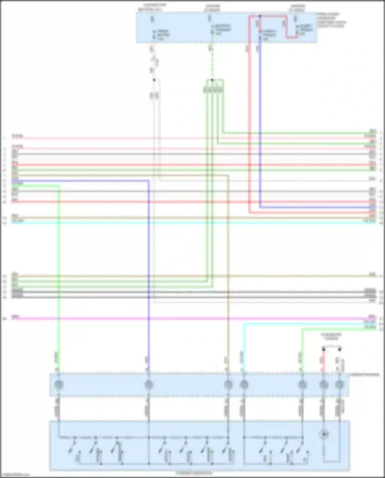 CX-3 Mazda I (2015-2018): Электросхема магнитолы, с bose (2 из 5) 