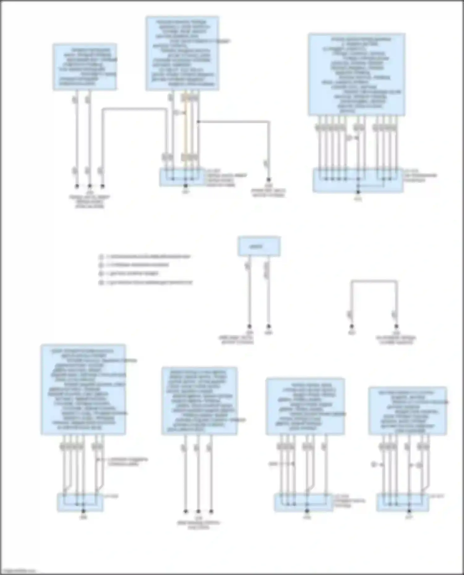CX-3 Mazda I (2015-2018): Электросхема разводки массы (2 из 2) 