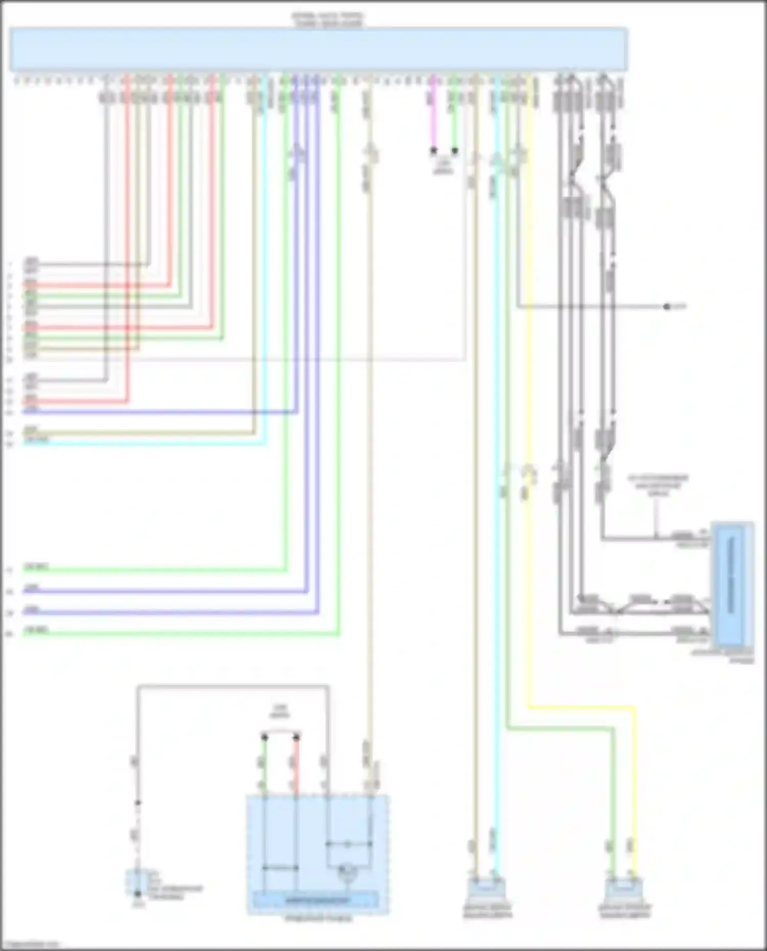 Электросхема подключения c-05 для Mazda CX-3 I (2015-2018)