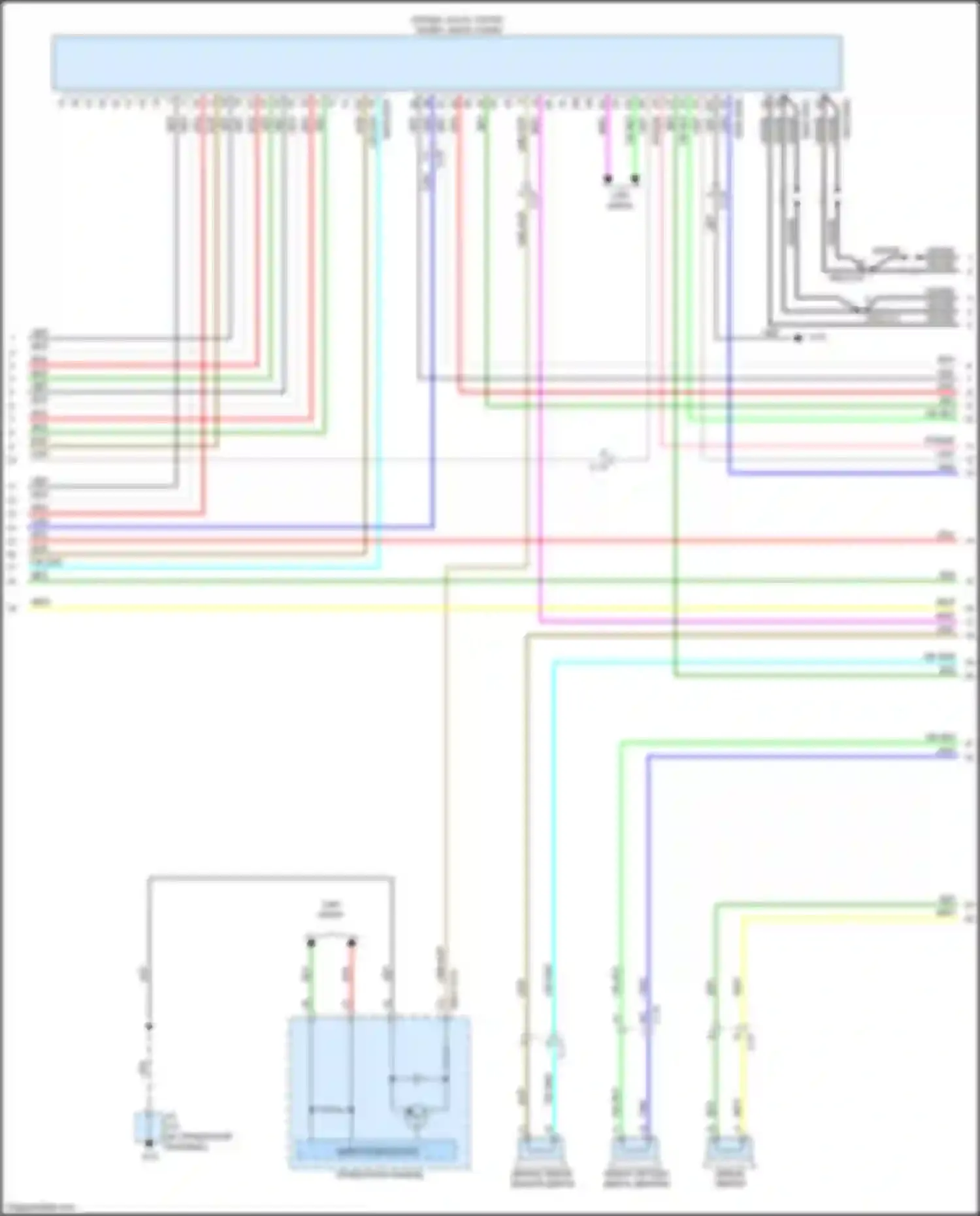 Электросхема подключения c-05 для Mazda CX-3 I (2015-2018)