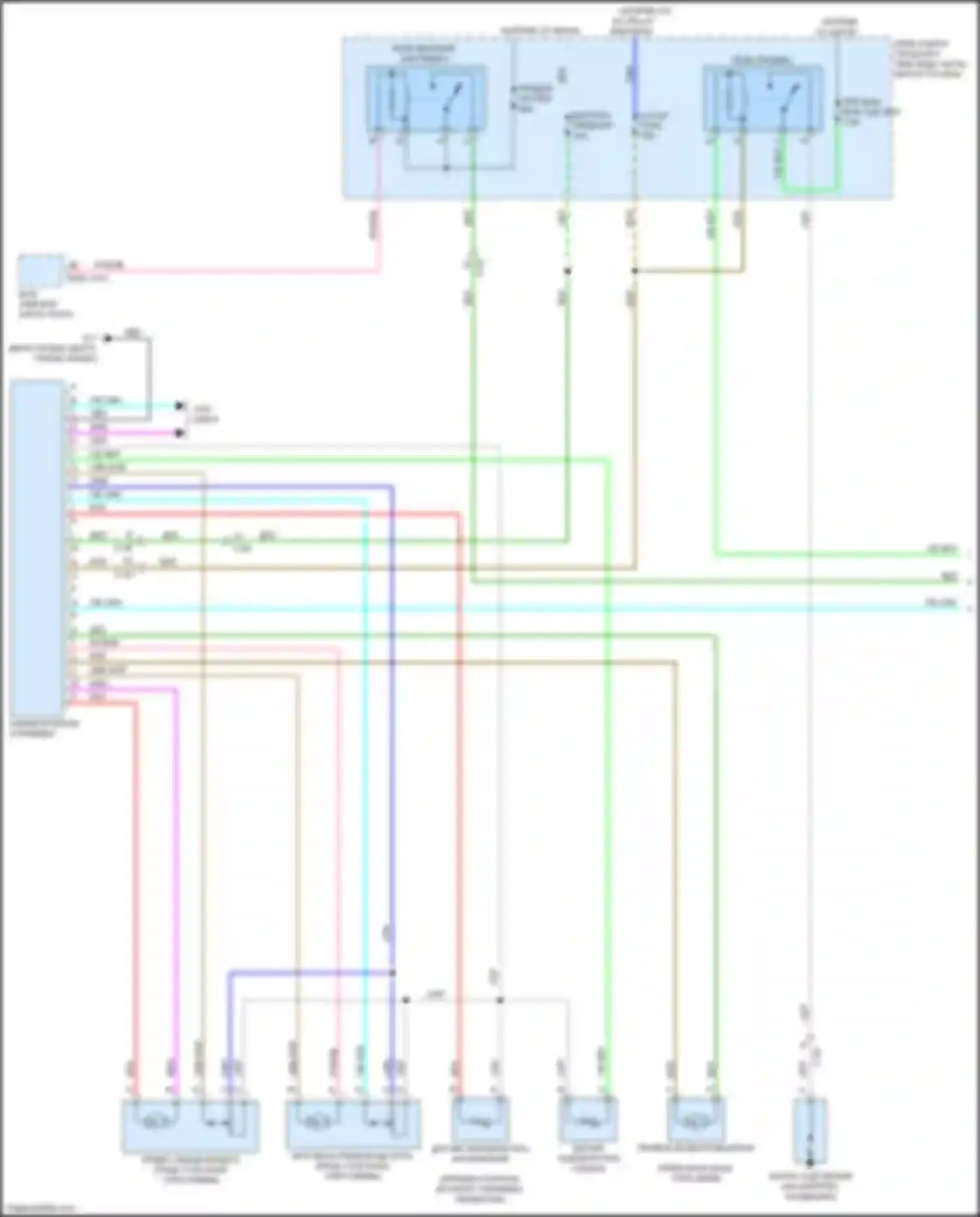 Электросхема подключения c-08 для Mazda CX-3 I (2015-2018)